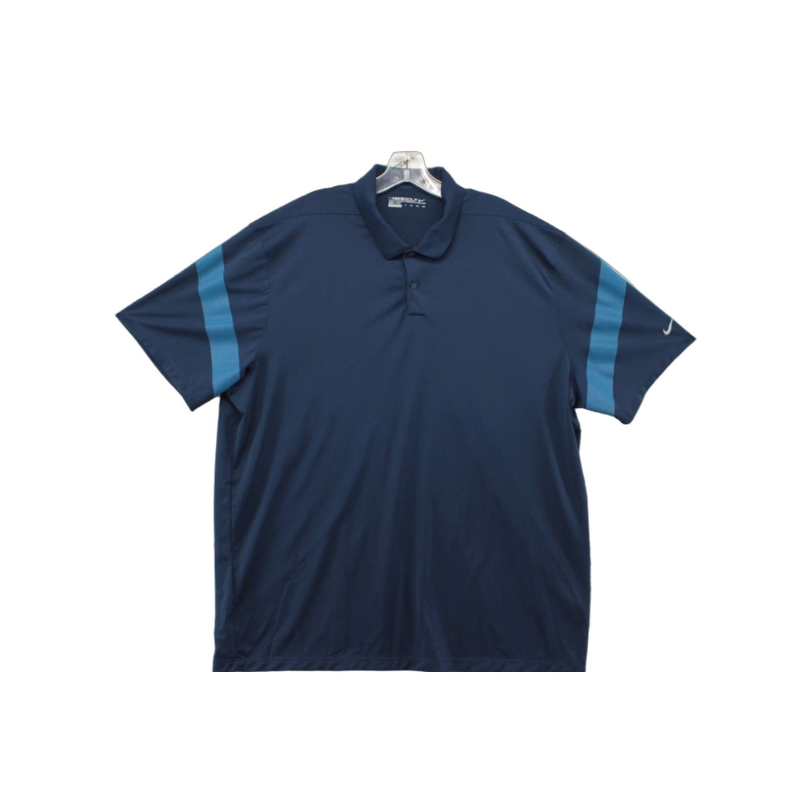 Nike Nike Golf Polo Shirt Men's XXL Navy Blue Dri-Fit Short Sleeve Preppy Commander Size US XXL / EU 58 / 5 - 1 Thumbnail