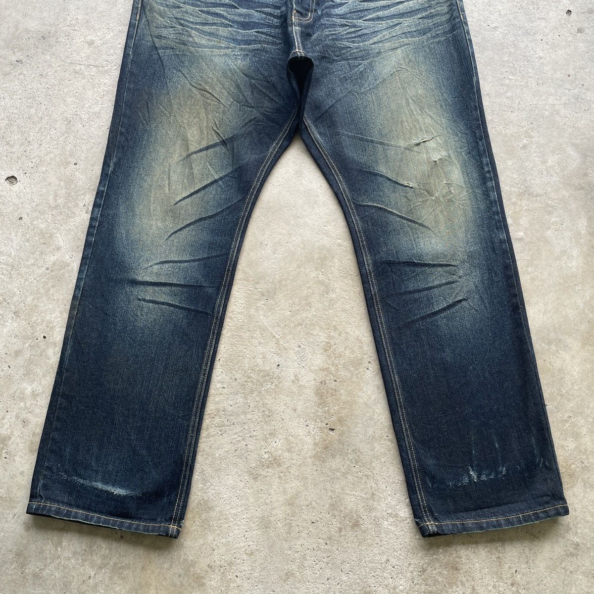 Vintage W42 Vintage Amore Puro American Rusty Distressed Jeans Pants Size US 42 / EU 58 - 4 Thumbnail