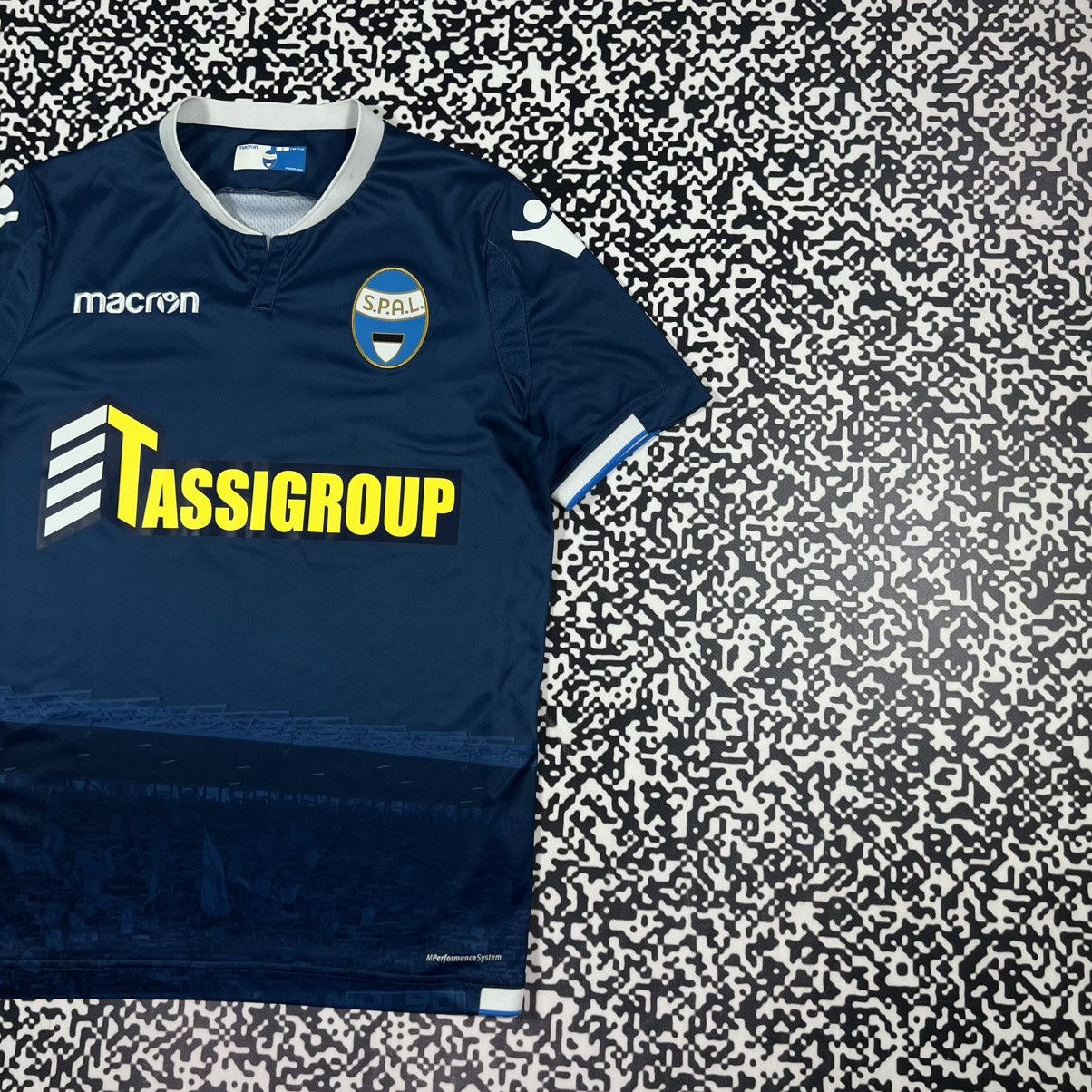 Macron Spal Macron 18/19 Soccer Football Jersey Blokecore Style Size US S / EU 44-46 / 1 - 3 Thumbnail