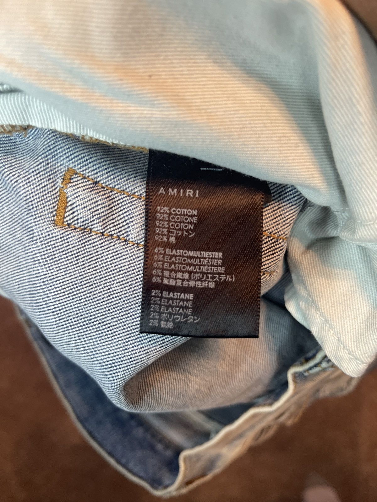 Amiri Amiri jeans Size US 34 / EU 50 - 3 Thumbnail