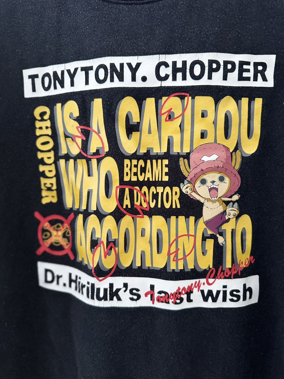 Anime × Japanese Brand × One Piece Tony Tony Chopper One Piece Sweatshirt Japan Anime Akira Size US L / EU 52-54 / 3 - 3 Thumbnail