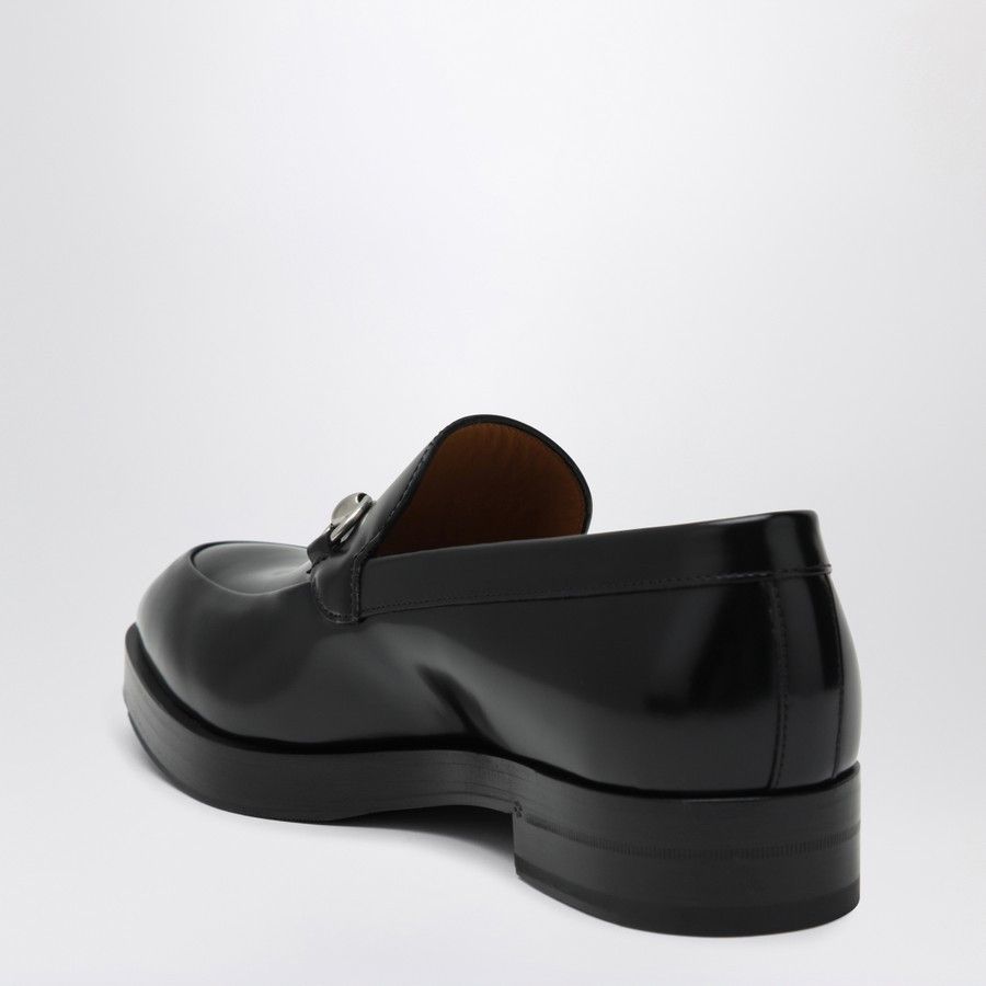 Gucci o1d2blof0525 Moccasin Buckle Shoes in Black Size US 9.5 / EU 42-43 - 4 Thumbnail