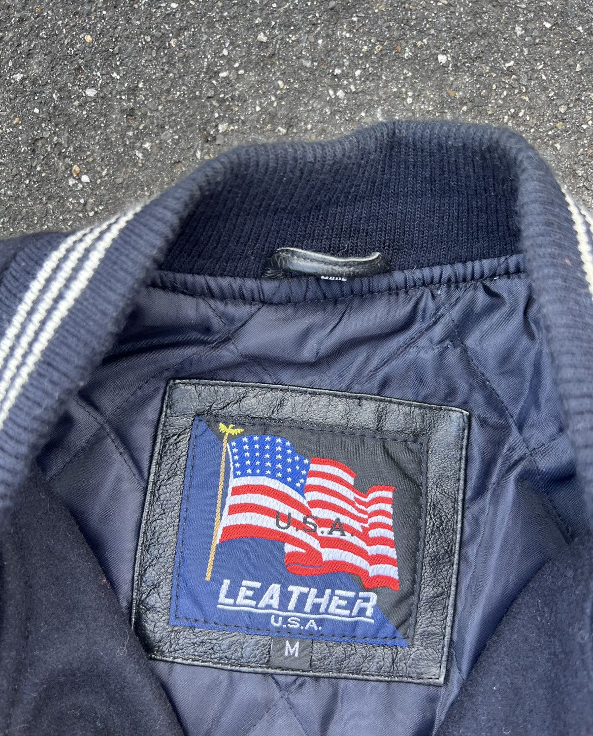 Vintage American Flag Varsity Jacket Size US M / EU 48-50 / 2 - 3 Thumbnail