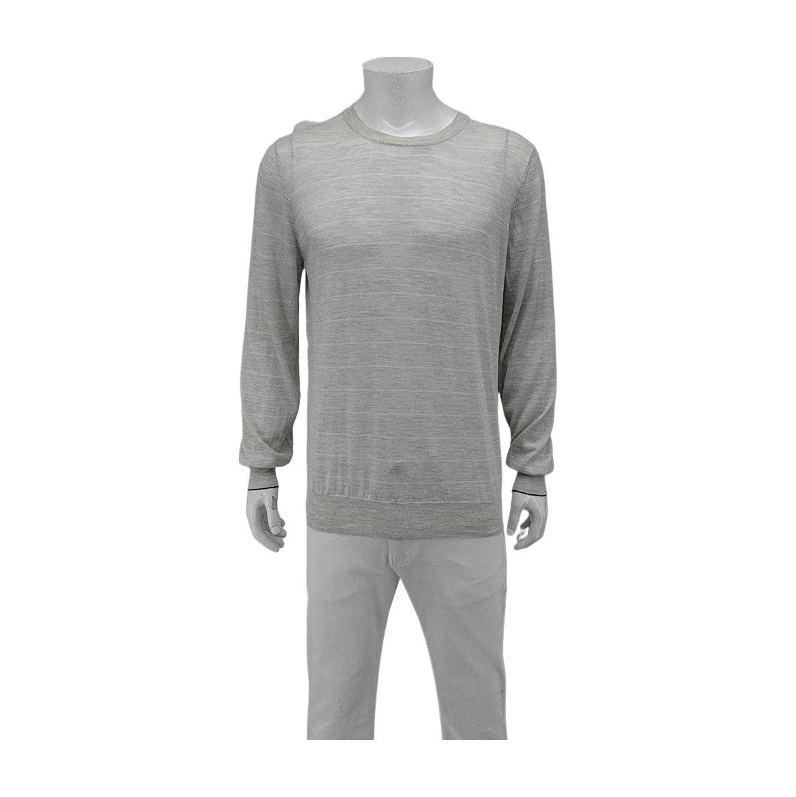 Brunello Cucinelli Brunello Cucinelli Wool Cashmere Knit Sweater Size 50 Size US M / EU 48-50 / 2 - 1 Thumbnail