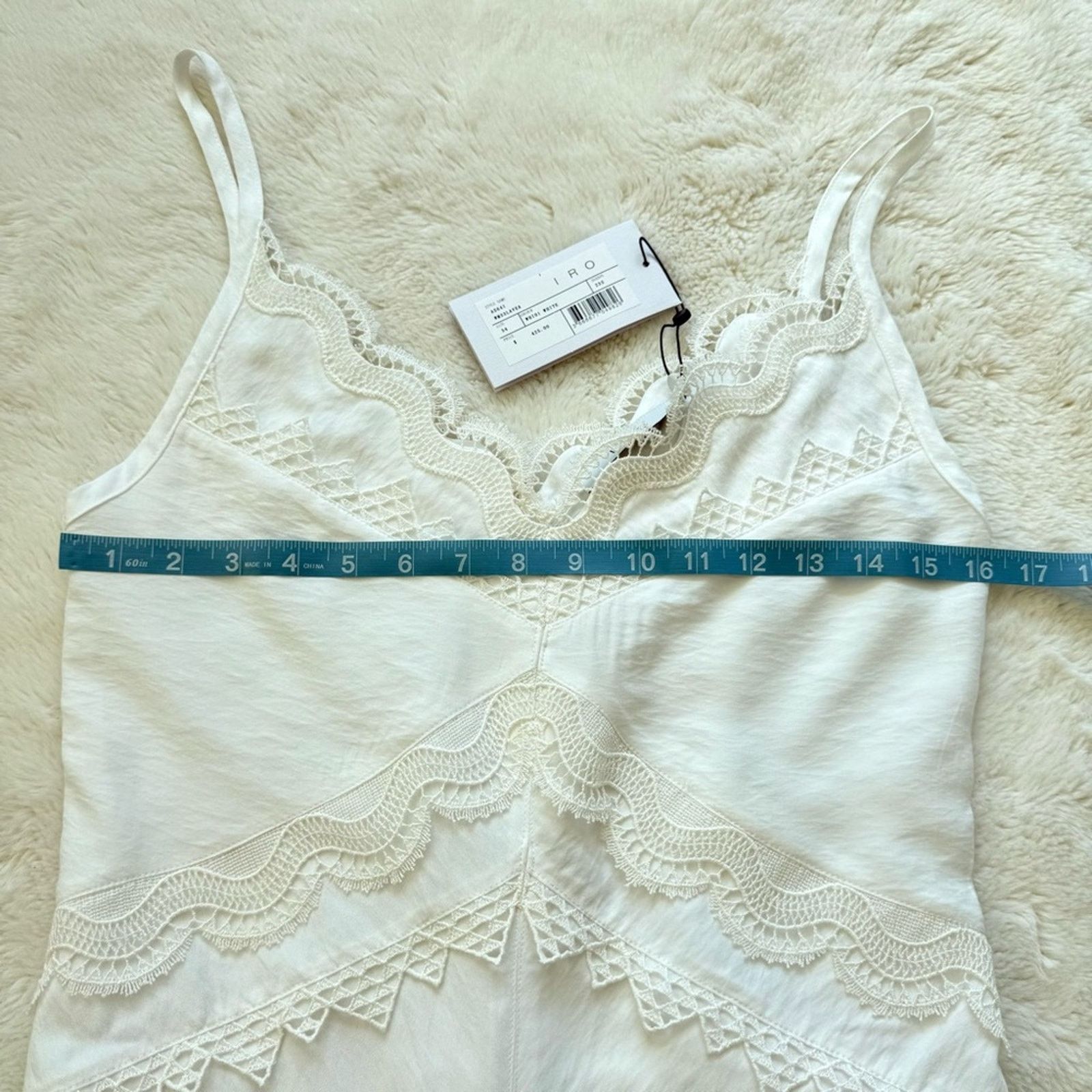 Iro NWT!! IRO white dress size 34 FR or 4 US Retail 495$ Size S / US 4 / IT 40 - 7 Thumbnail