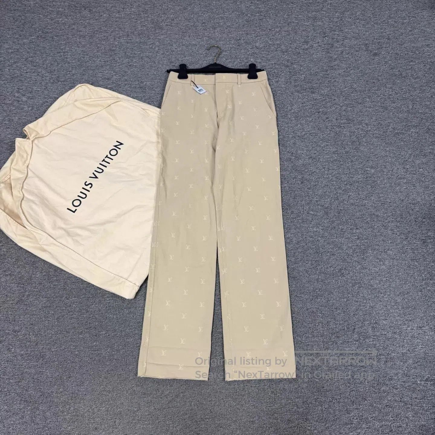Louis Vuitton Beige Monogram Casual Pants Size 28. Size US 28 / EU 44 - 1 Thumbnail