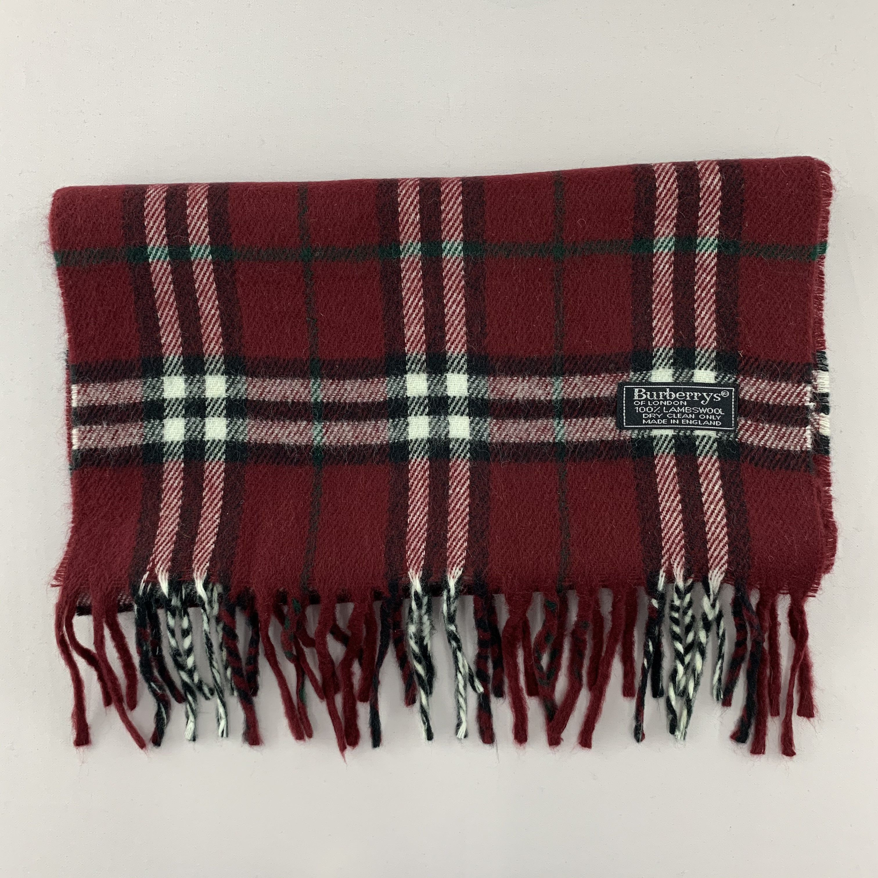 Burberry Burberry Scarf Wool Muffler Neck Wrap BL5125 Size ONE SIZE - 3 Thumbnail