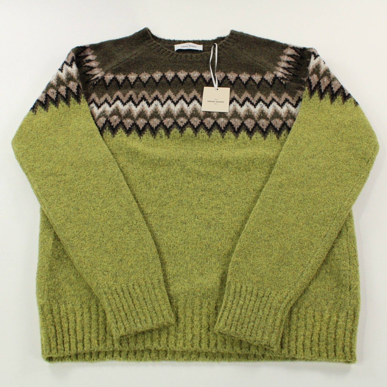 Gran Sasso Gran Sasso Sweater Size US M in Green Size US M / EU 48-50 / 2 - 5 Thumbnail