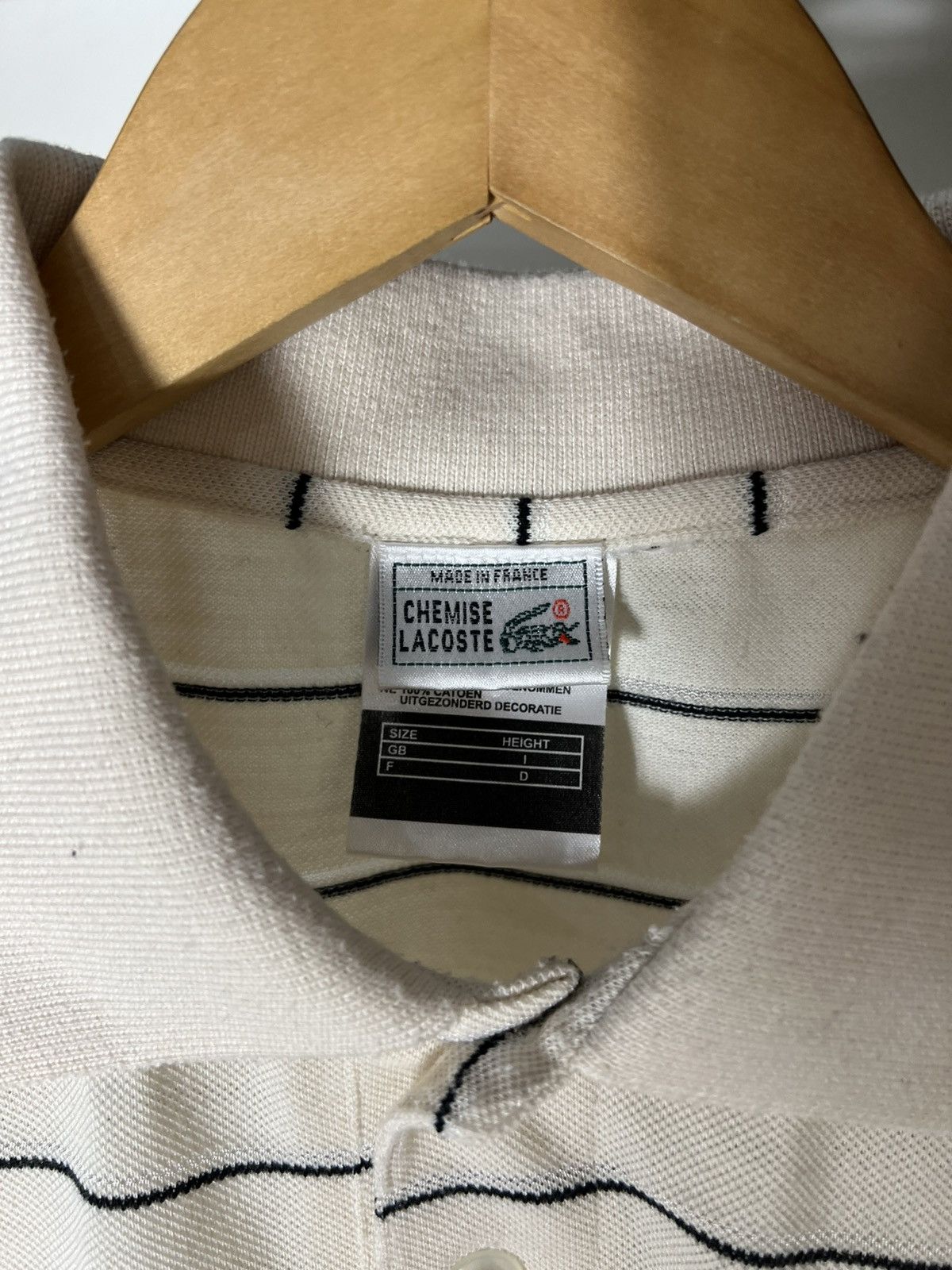 Lacoste VERY RARE LACOSTE CHEMISE CLASSIC DESIGNER POLO TENNIS 90s Size US S / EU 44-46 / 1 - 6 Thumbnail