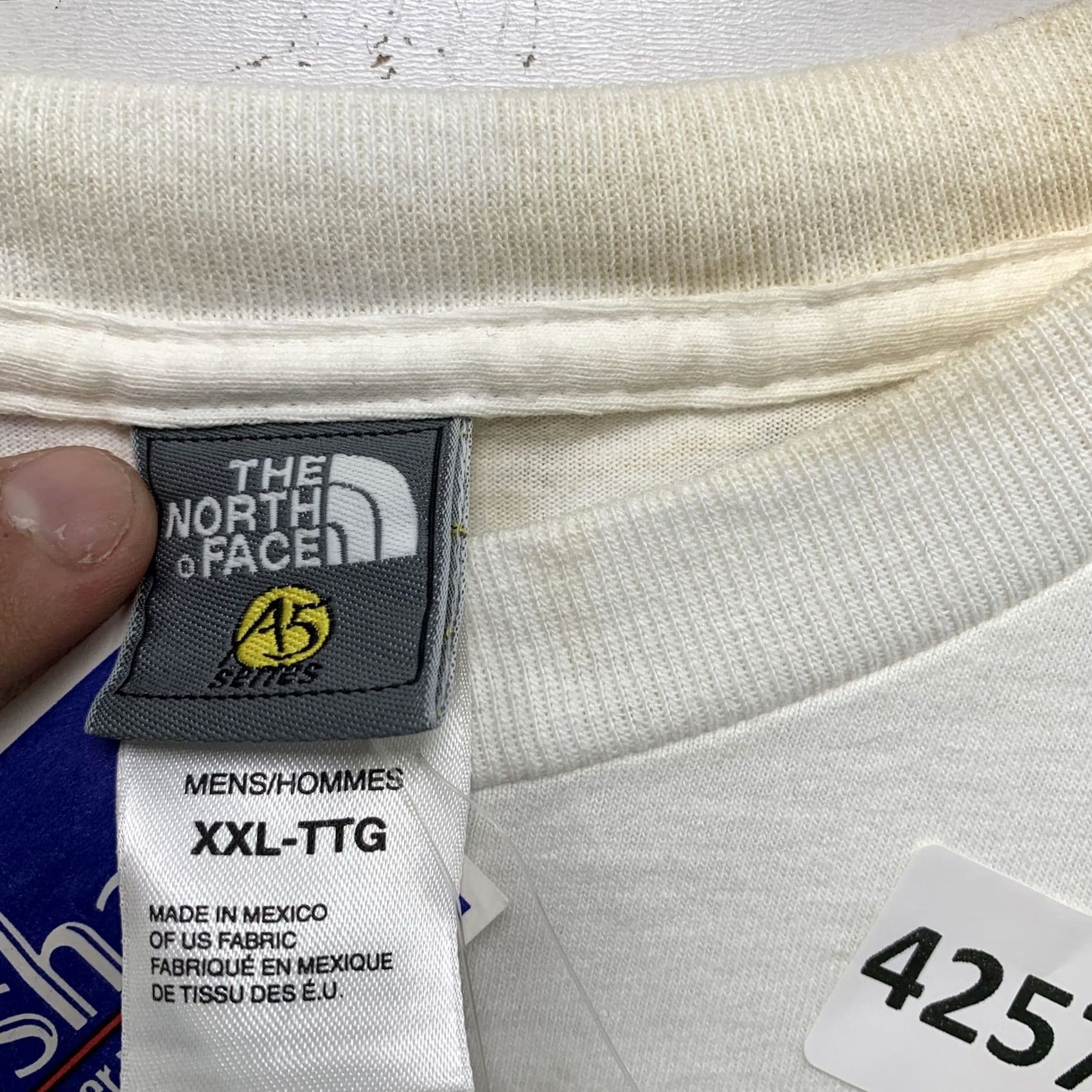 The North Face VINTAGE North Face A5 Mens Shirt White XXL Short Sleeve Outdoor NWT Size US XXL / EU 58 / 5 - 3 Thumbnail