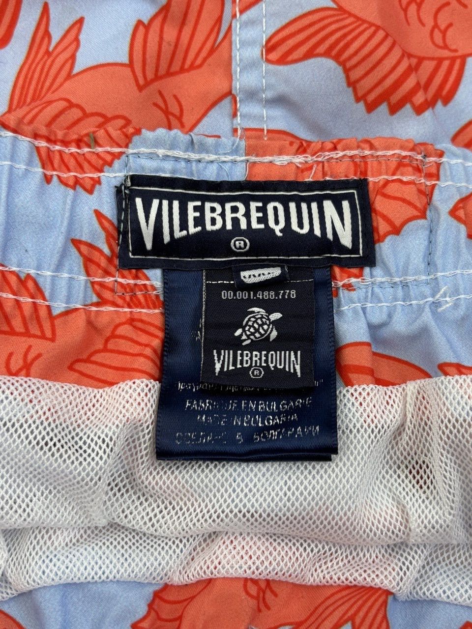 Vilebrequin Vilebrequin Fish AOP Blue Orange Shorts Swim Size US 39 - 12 Thumbnail