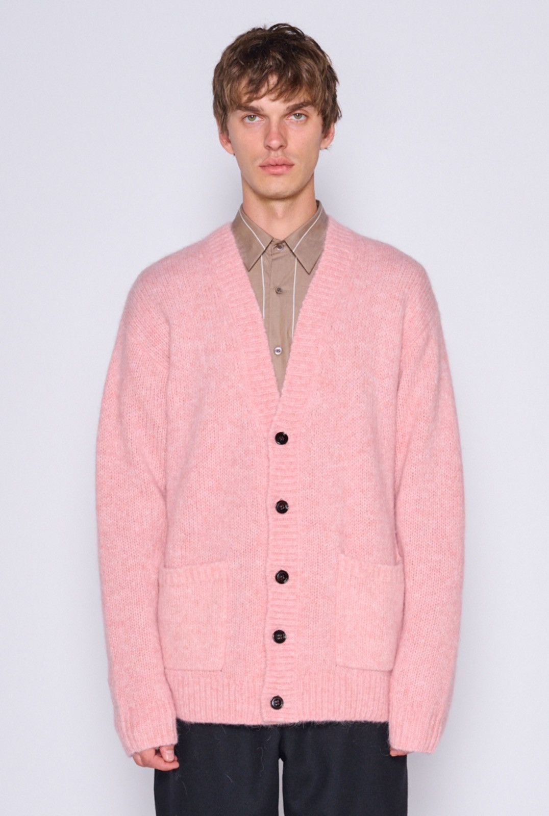 Dries Van Noten Last Size Dries Van Noten Knitted Woolen Cardigan Size US XL / EU 56 / 4 - 1 Thumbnail