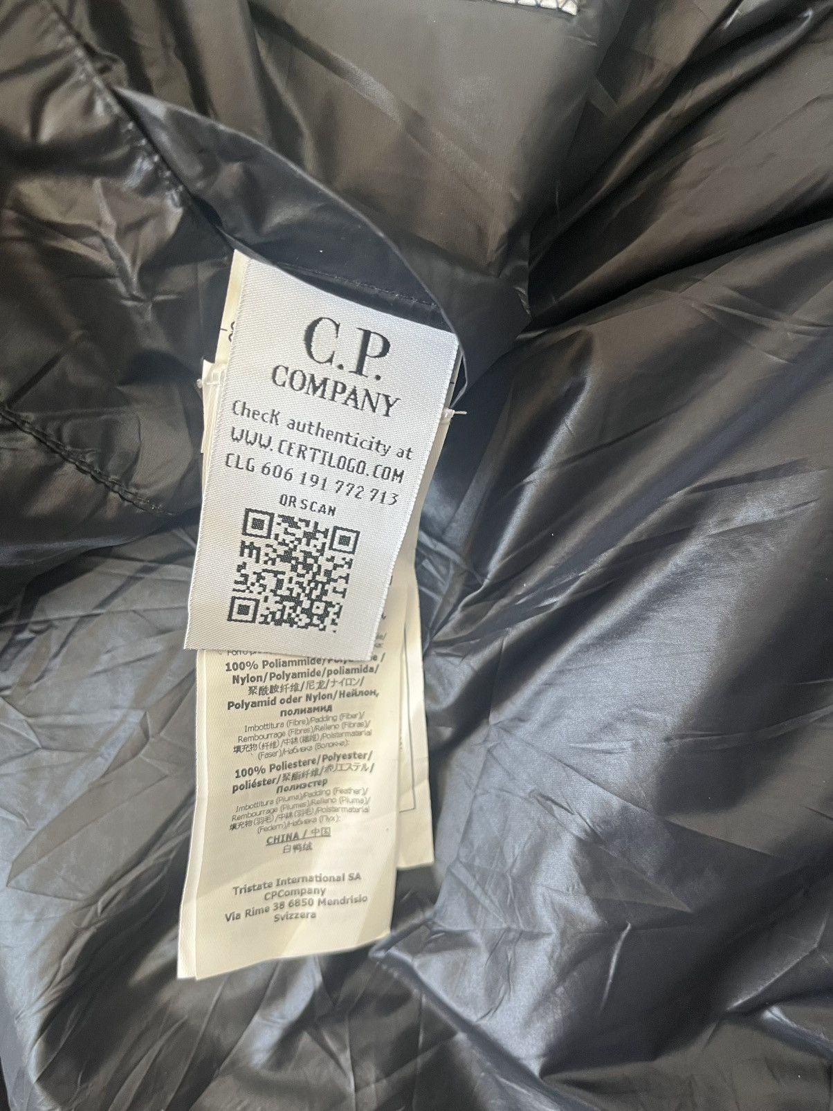 C.P. Company CP company dd shell balaclava puffer jacket black very rare Size US M / EU 48-50 / 2 - 10 Thumbnail