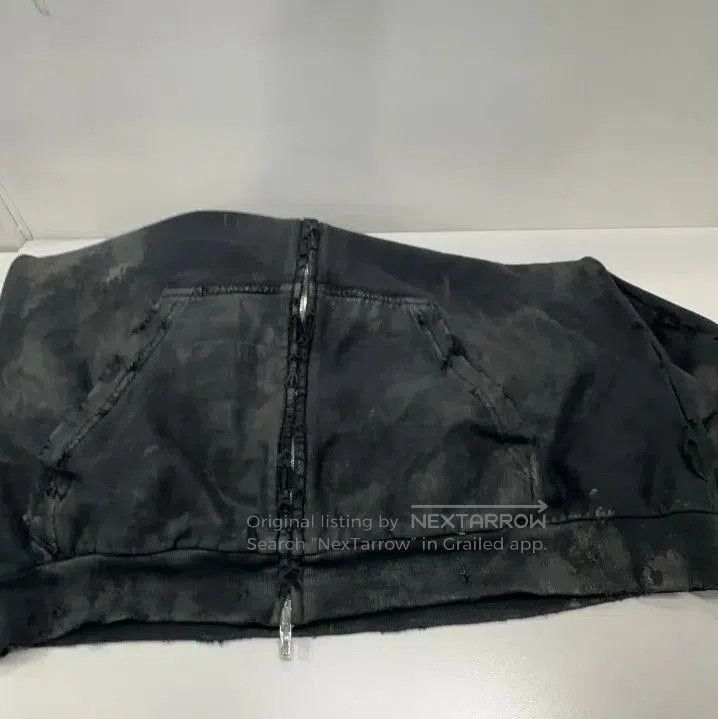 Balenciaga Balenciaga Tie-Dye Logo Hoodie Jacket in Black. Size US M / EU 48-50 / 2 - 9 Thumbnail