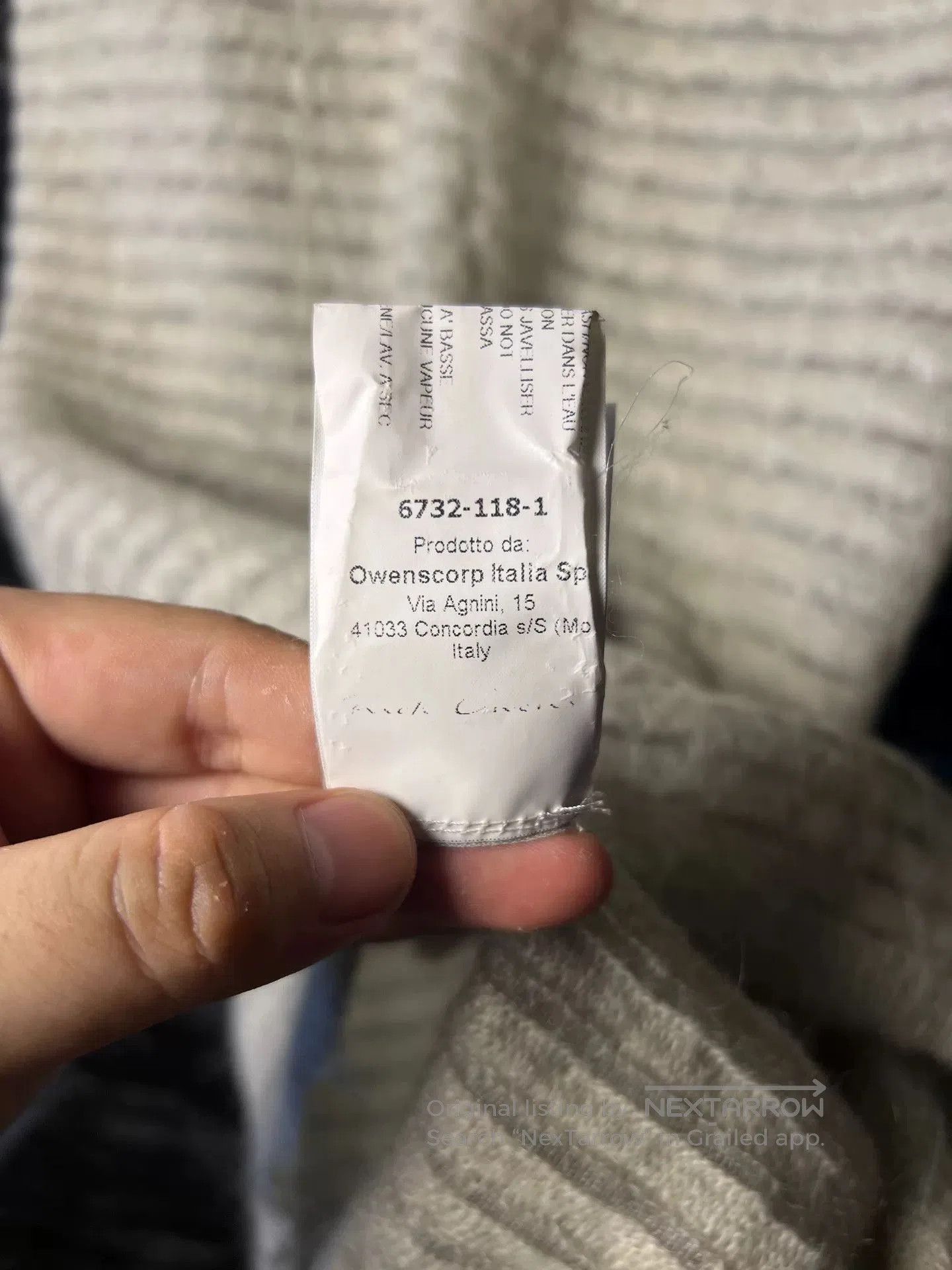 Rick Owens Rick Owens Striped Cashmere Vest. Size US M / EU 48-50 / 2 - 5 Thumbnail