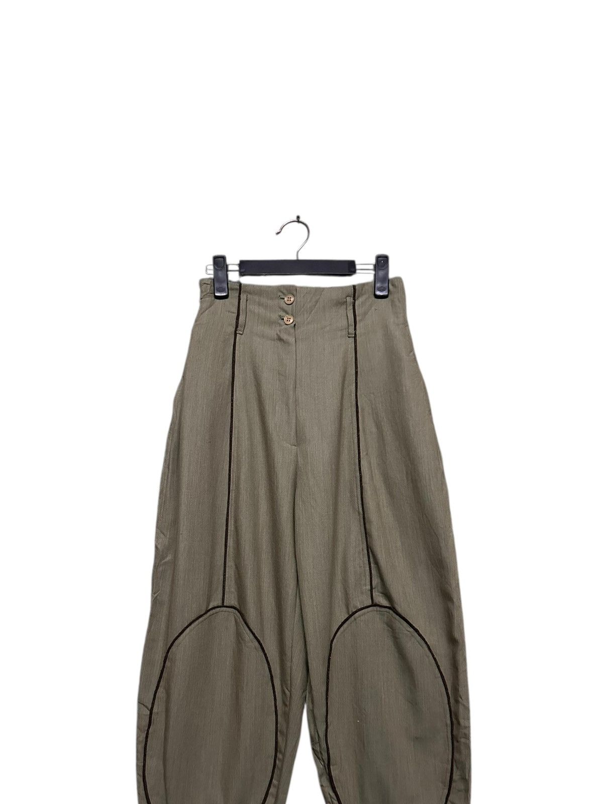 Emporio Armani Vtg🔥Avant-Garde Emporio Armani Balloon Pants Size US 29 - 6 Thumbnail