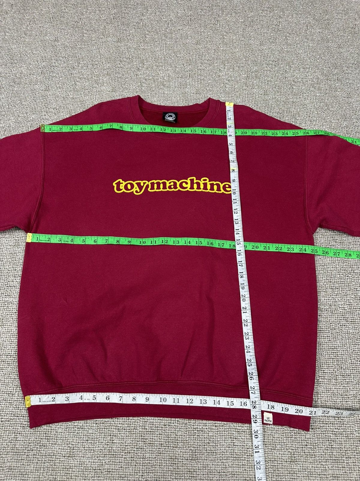 Toy Machine Vintage Skate Toy Machine Crewneck Sweatshirt Z359 Size US XL / EU 56 / 4 - 6 Thumbnail