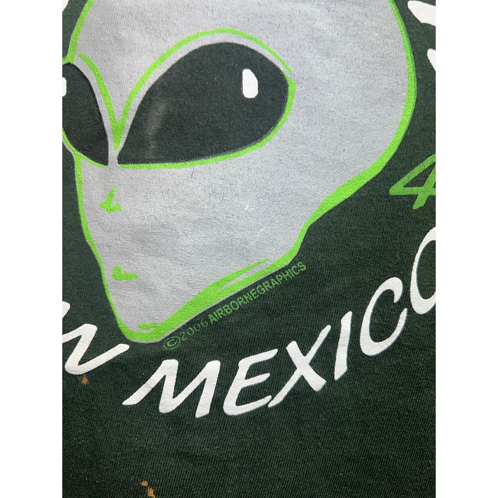 Vintage Vintage Roswell Alien Shirt New Mexico Airborne Tee 90s L Size US L / EU 52-54 / 3 - 4 Thumbnail