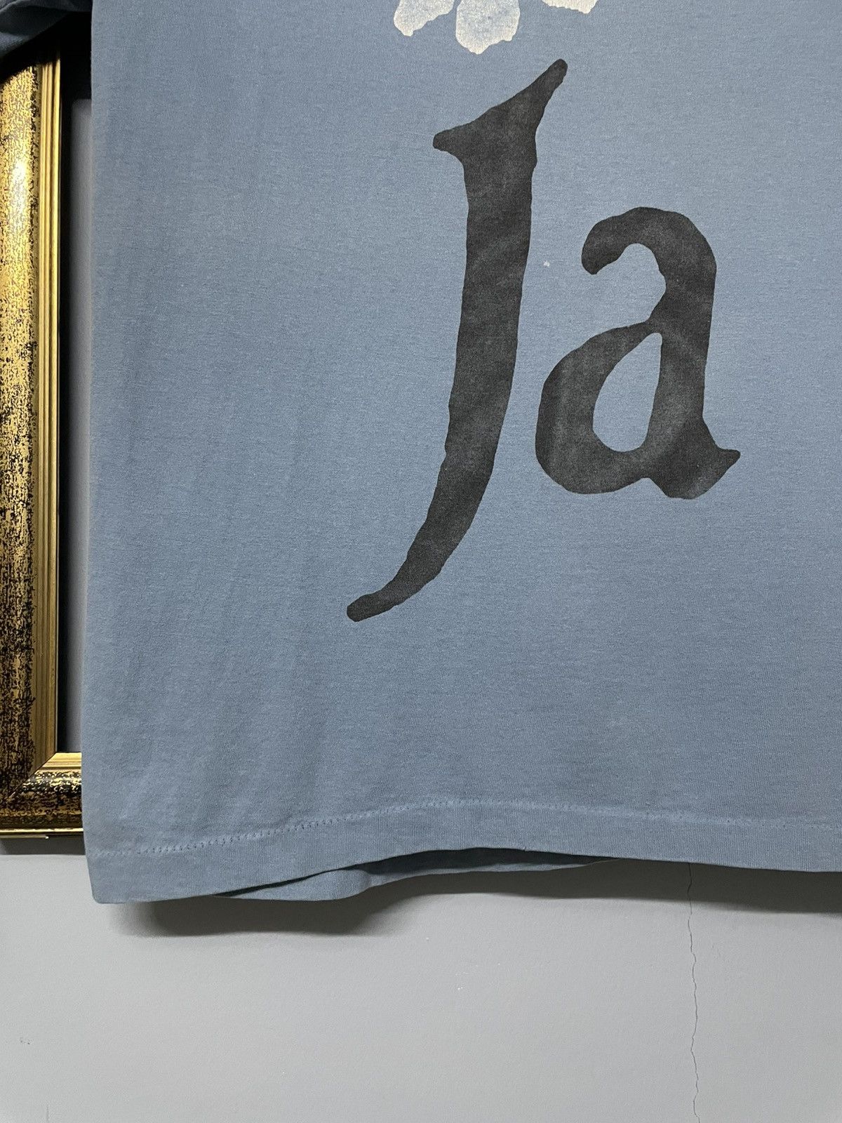 Vintage Vintage 1992 James Laid Art Flower Single Stitch Faded Tee Size US XL / EU 56 / 4 - 6 Thumbnail