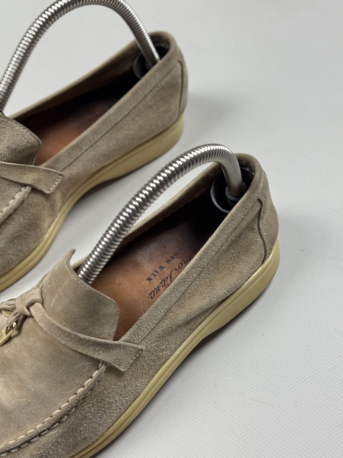 Loro Piana Loro Piana Summer Walk Ladies Low Suede Loafers Ballets Size US 8 / IT 38 - 14 Thumbnail