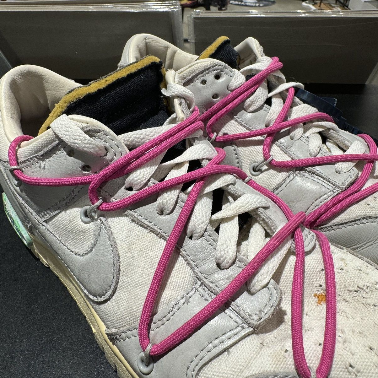 Nike × Off-White Nike Off White Dunk Low Lot 30 Size US 9.5 / EU 42-43 - 4 Thumbnail