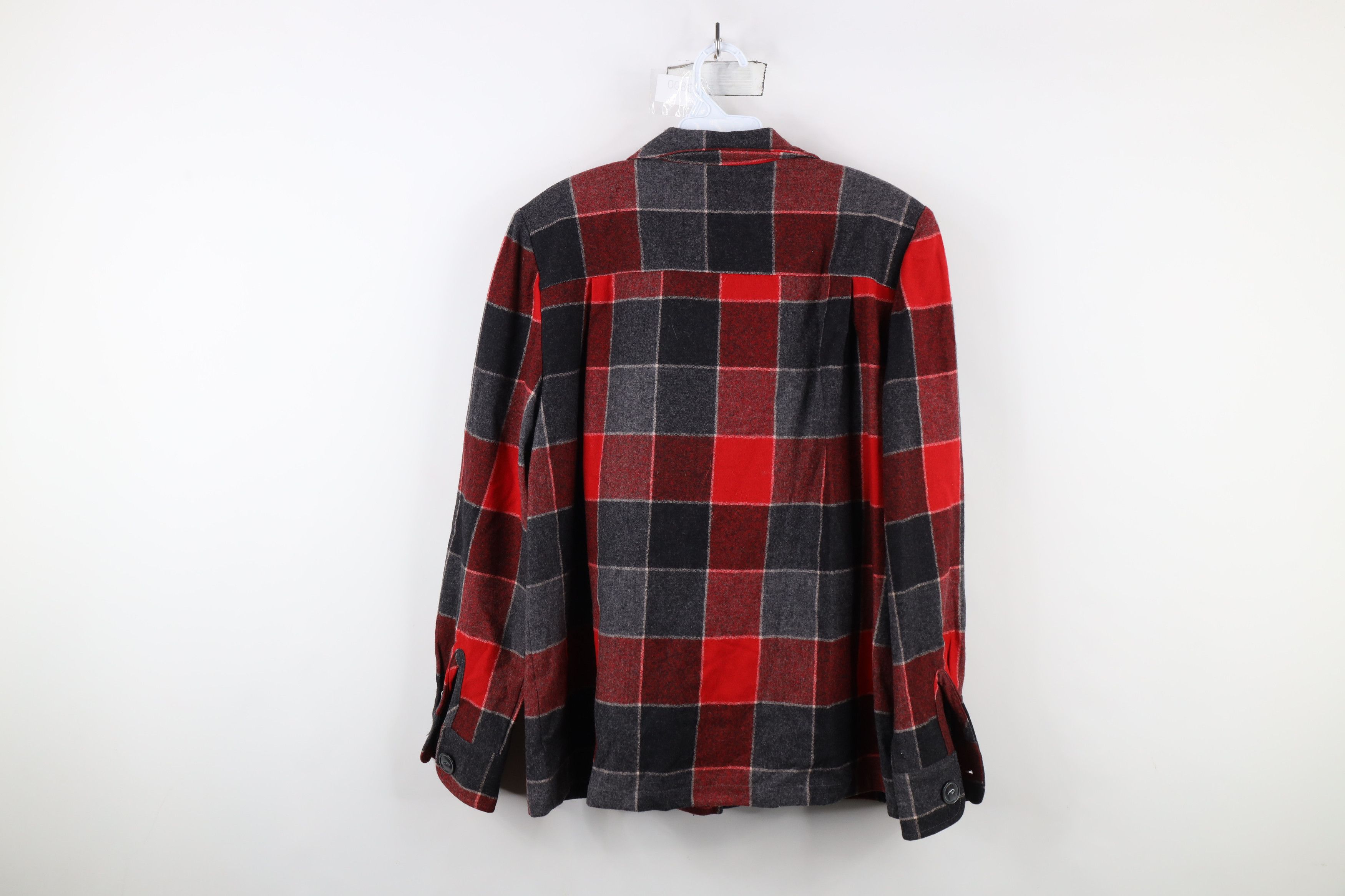 Pendleton × Vintage Vintage 90s Pendleton Wool Button Shirt Jacket Jac Shirt Size L / US 10 / IT 46 - 11 Thumbnail