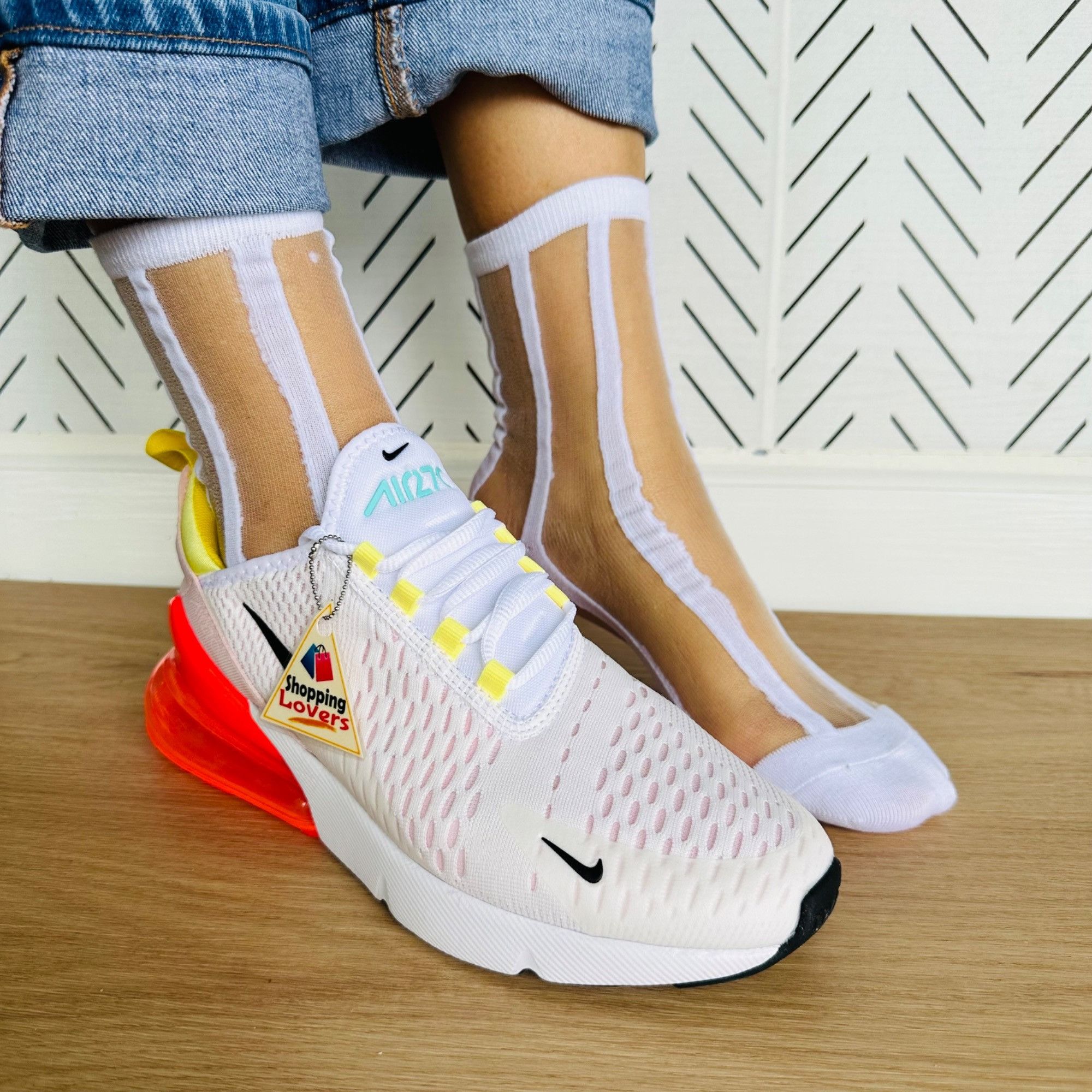 Other ⭐Women Socks 5 Pairs Transparent Silk Elastic Mesh Multi de Size ONE SIZE - 7 Thumbnail