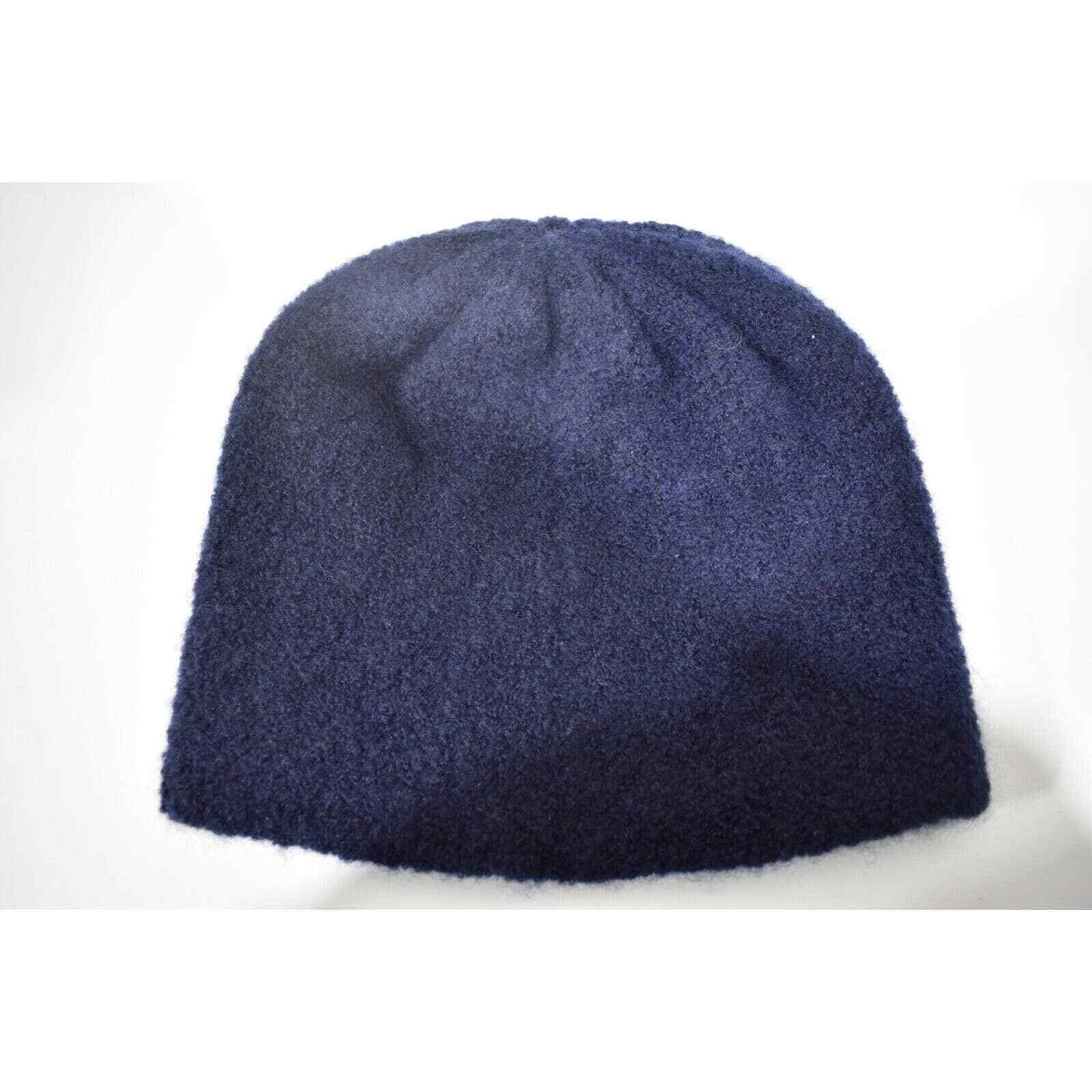Chanel Chanel Wool Cashmere Black CC Logo Beanie Winter Hat Cloche Size ONE SIZE - 6 Thumbnail