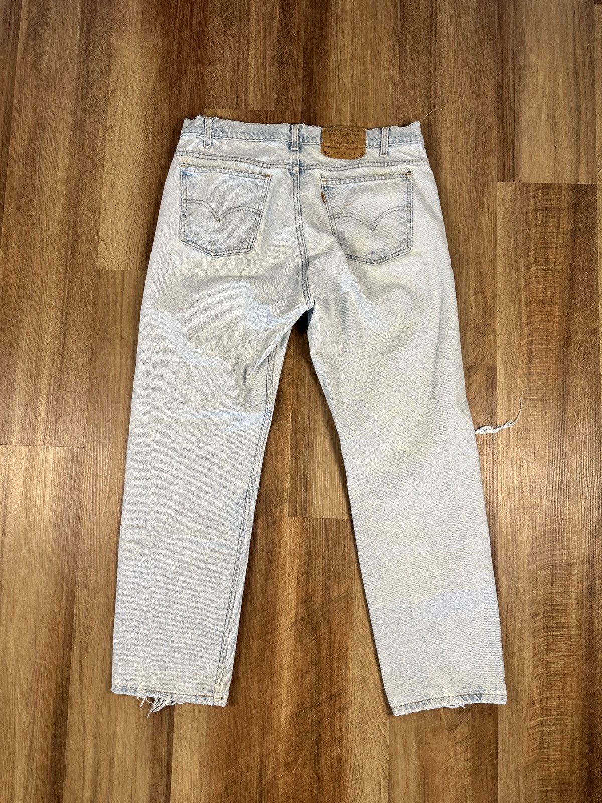 Levi's × Vintage Vintage 90s Levi’s 505 Regular Fit Straight Leg 33 x 28 Size US 33 - 6 Thumbnail