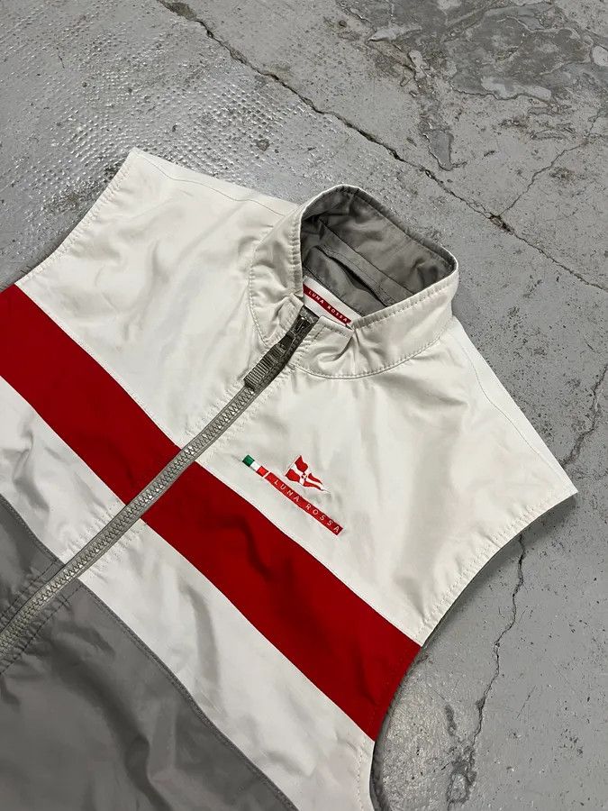Prada SS2003 Prada Luna Rossa Racing Challenge White Vest Size US S / EU 44-46 / 1 - 4 Thumbnail