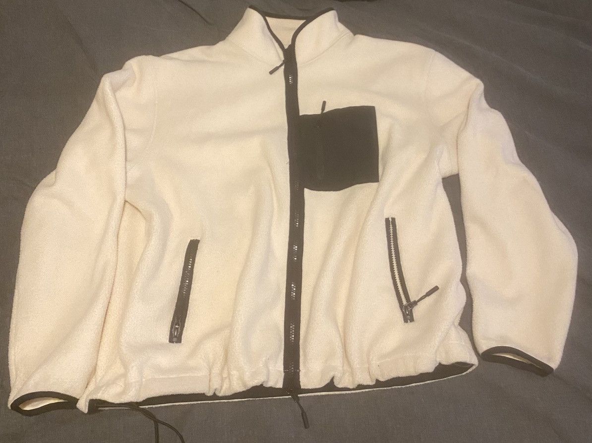 Japanese Brand × Mki Miyuki Zoku MKI MIYUKI ZOKU White Fleece Jacket Size US M / EU 48-50 / 2 - 1 Thumbnail