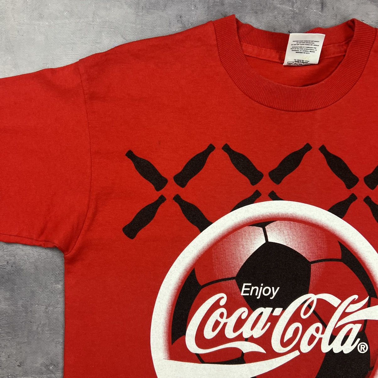 Coca Cola Rare! Coca Cola Euro 1996 Vintage Screen Stars Tee 90s Size US M / EU 48-50 / 2 - 3 Thumbnail