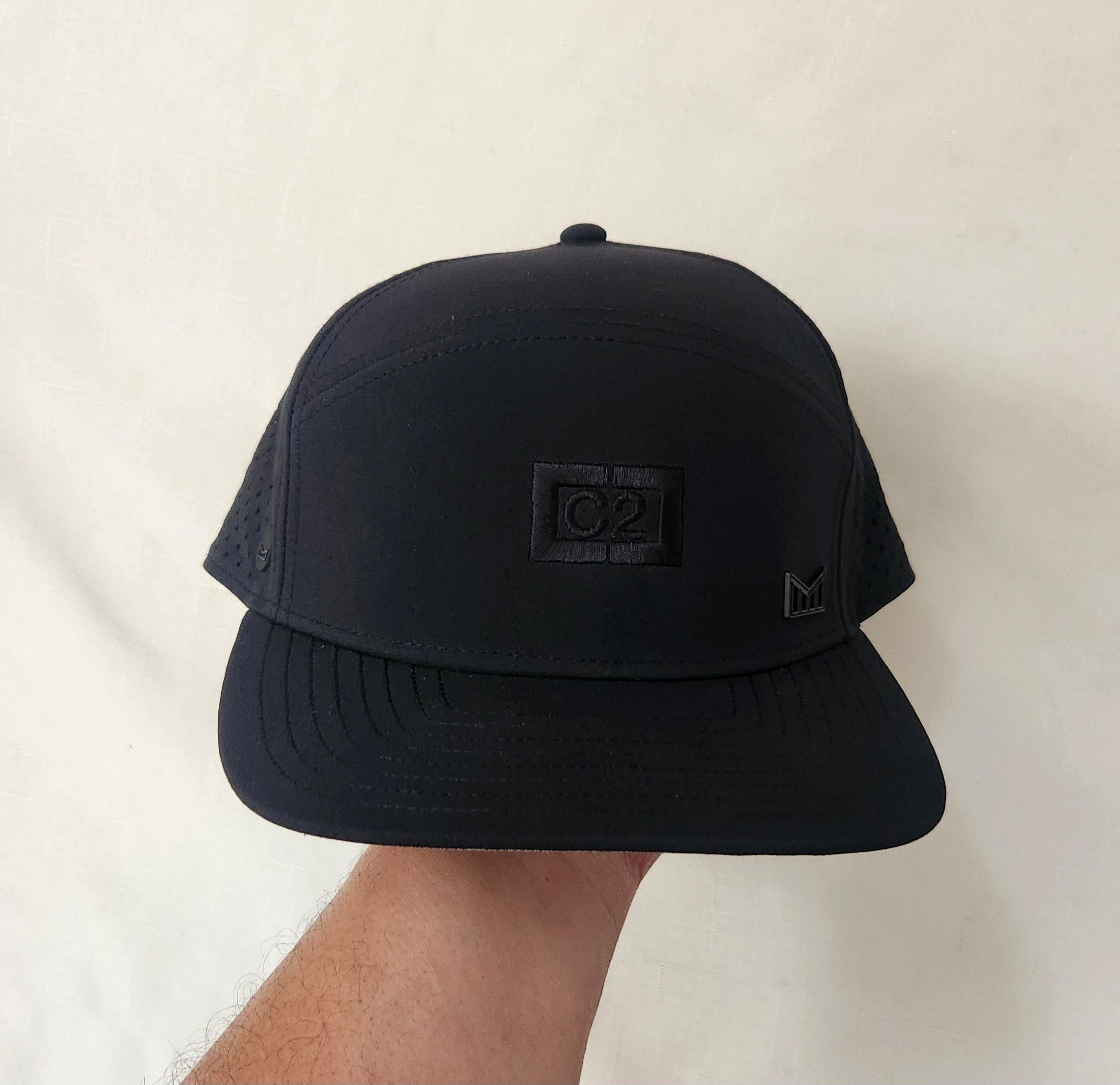 melin NOBULL JUST THE HORNS BLACK MESH TRUCKER SNAPBACK ADJUSTABLE Size ONE SIZE - 5 Thumbnail