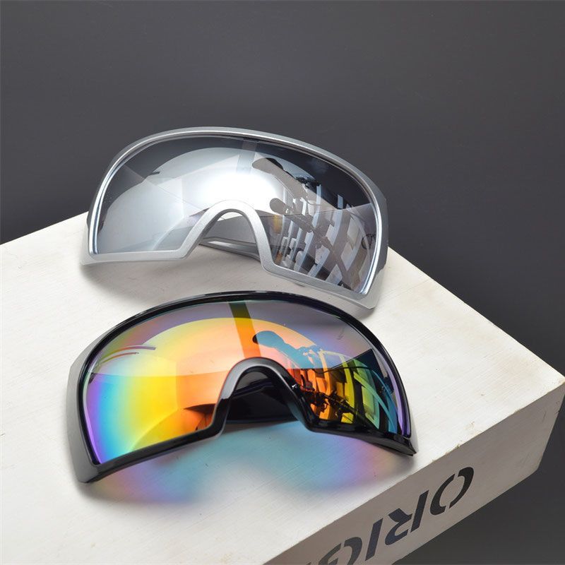 Electric Visual Modern Street ins style custom avant-garde sunglasses Size ONE SIZE - 4 Thumbnail