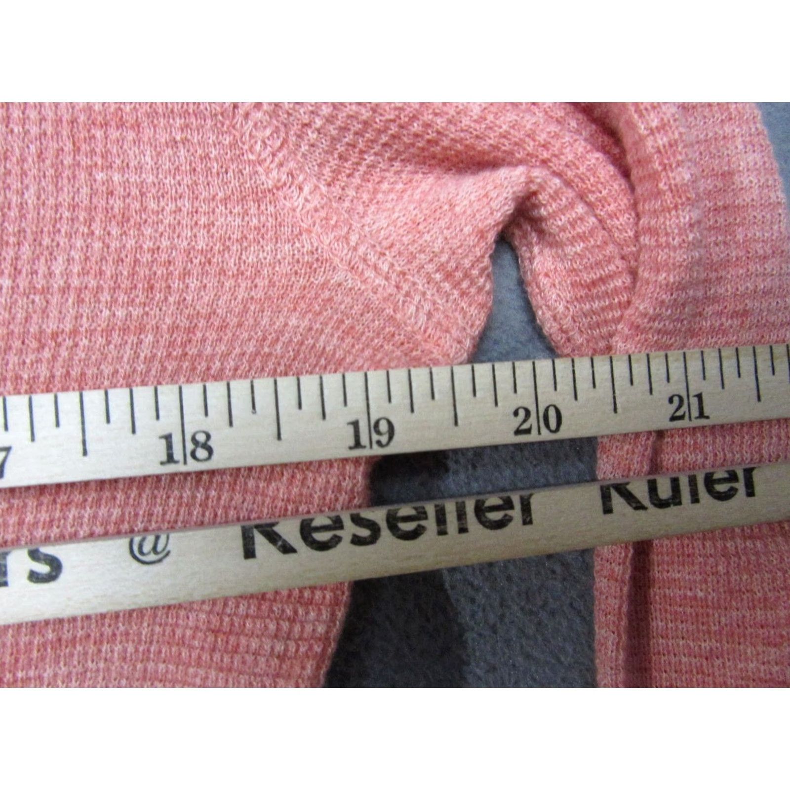 Autumn Cashmere Autumn Cashmere Sweater Mens Small Orange Waffle Knit Crew Neck Long Sleeve Size US S / EU 44-46 / 1 - 6 Thumbnail