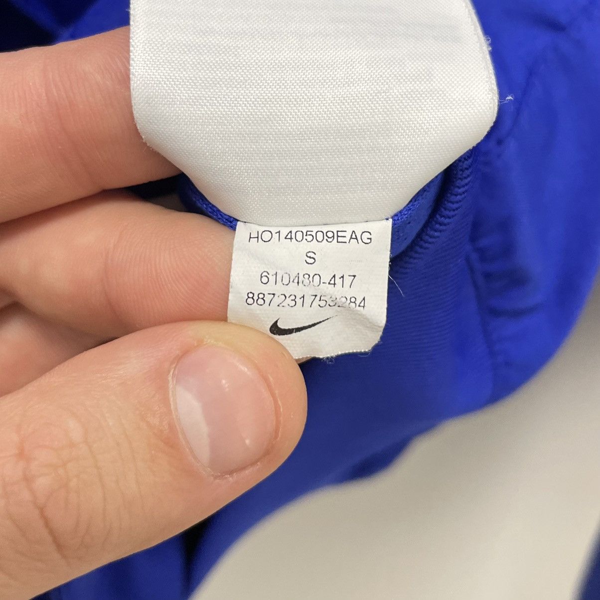 Nike Nike Manchester United Soccer Jacket Full Zip Track Jacket Size US S / EU 44-46 / 1 - 12 Thumbnail