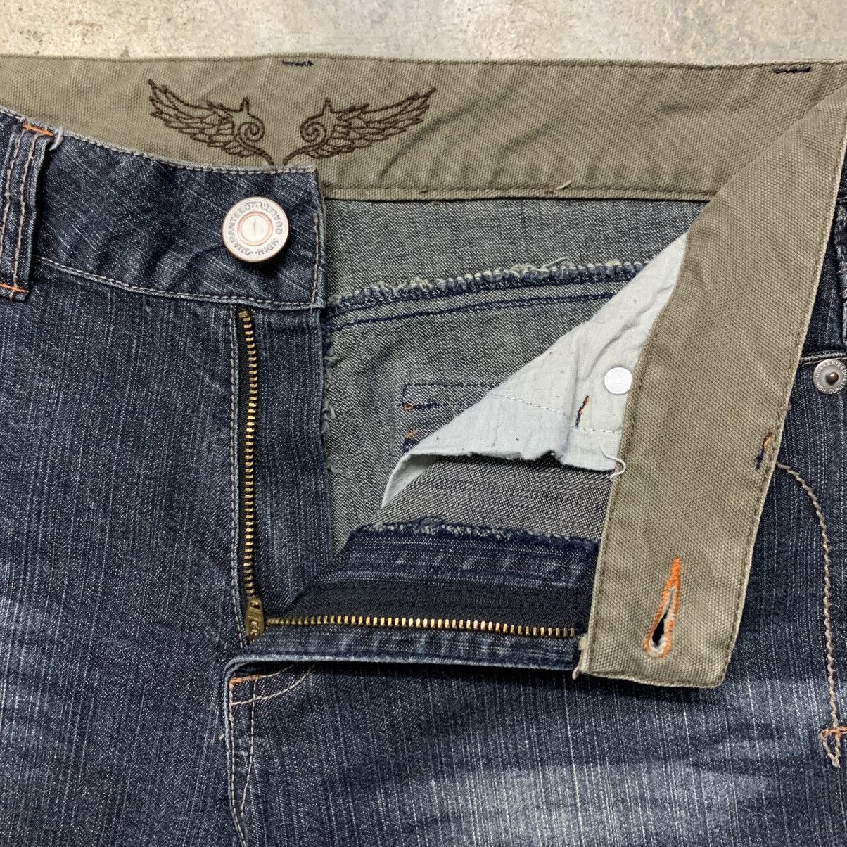 If Six Was Nine × Japanese Brand Flare Bell Bottom Japanesse Brand Denim Size 27" / US 4 / IT 40 - 8 Thumbnail