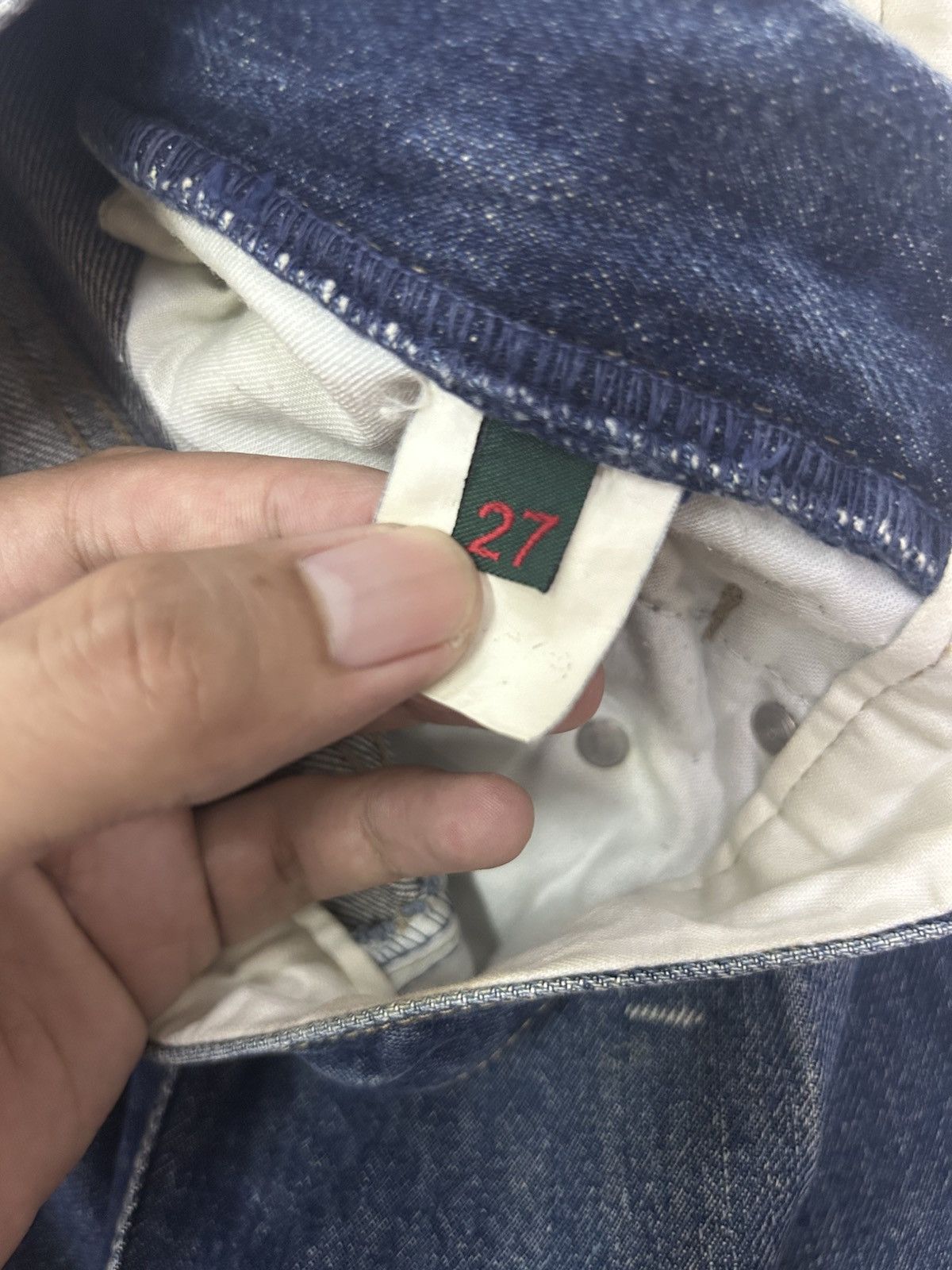 Designer × Katharine Hamnett London KATHARINE HAMNETT LONDON Denim Flare Jeans Slim Fits Size US 26 / EU 42 - 18 Thumbnail