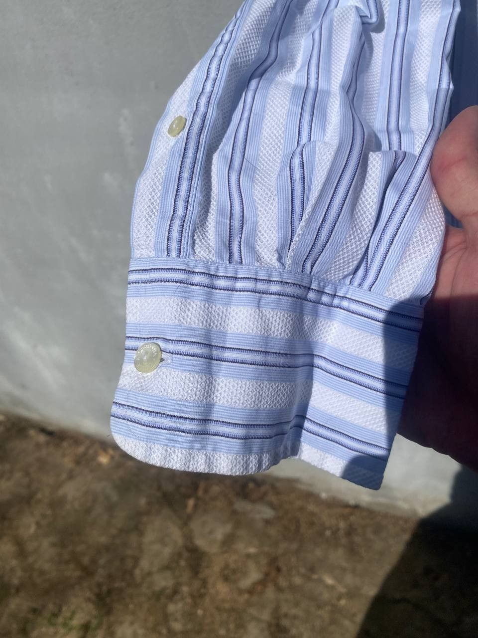 Dolce & Gabbana Vintage Dolce & Gabbana y2k Striped Italy Shirt Button Ups Size US M / EU 48-50 / 2 - 7 Thumbnail