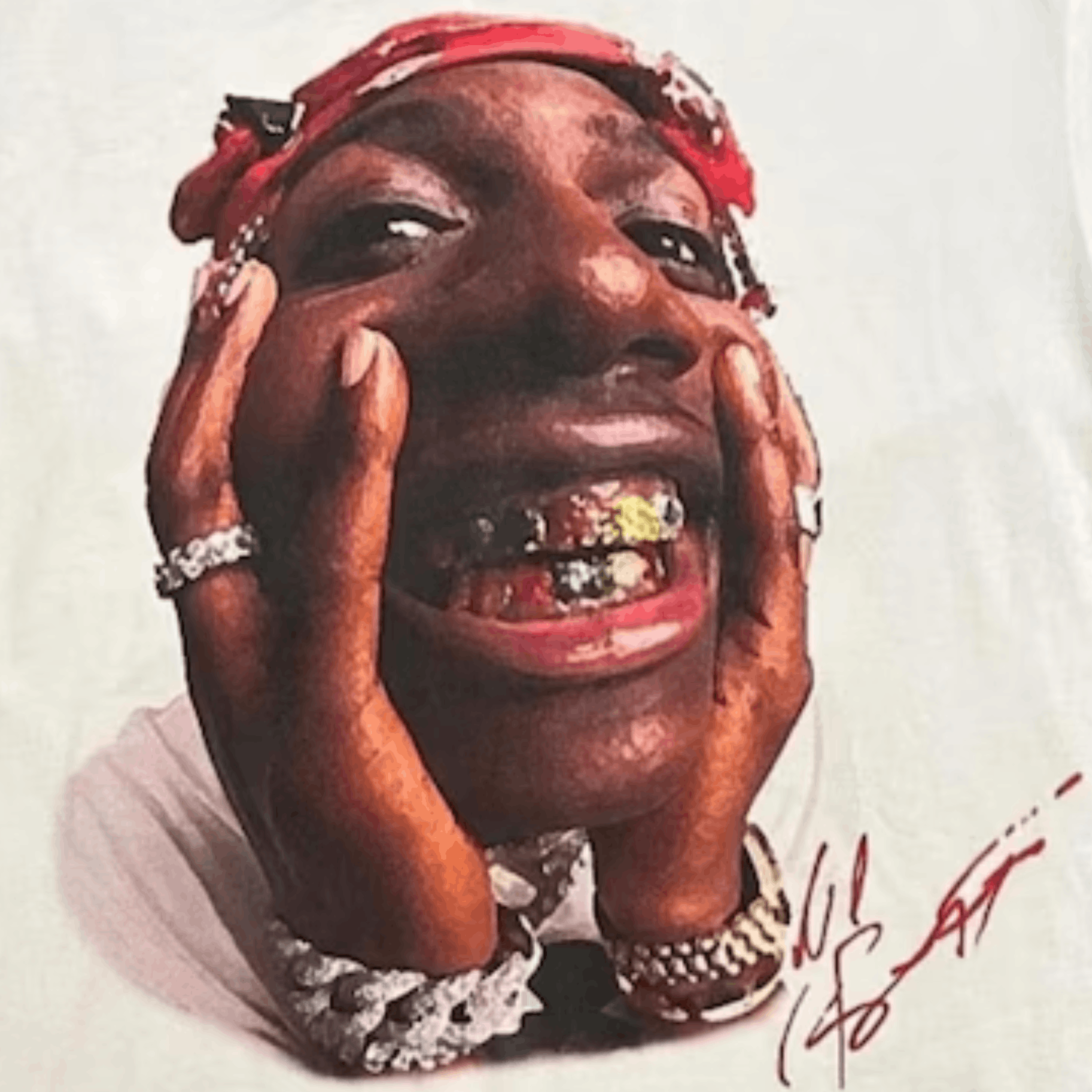 Rap Tees × Vintage Y2K Vintage Streetwear Rapper Tee, Rap Hip Hop Shirt Size US L / EU 52-54 / 3 - 2 Thumbnail