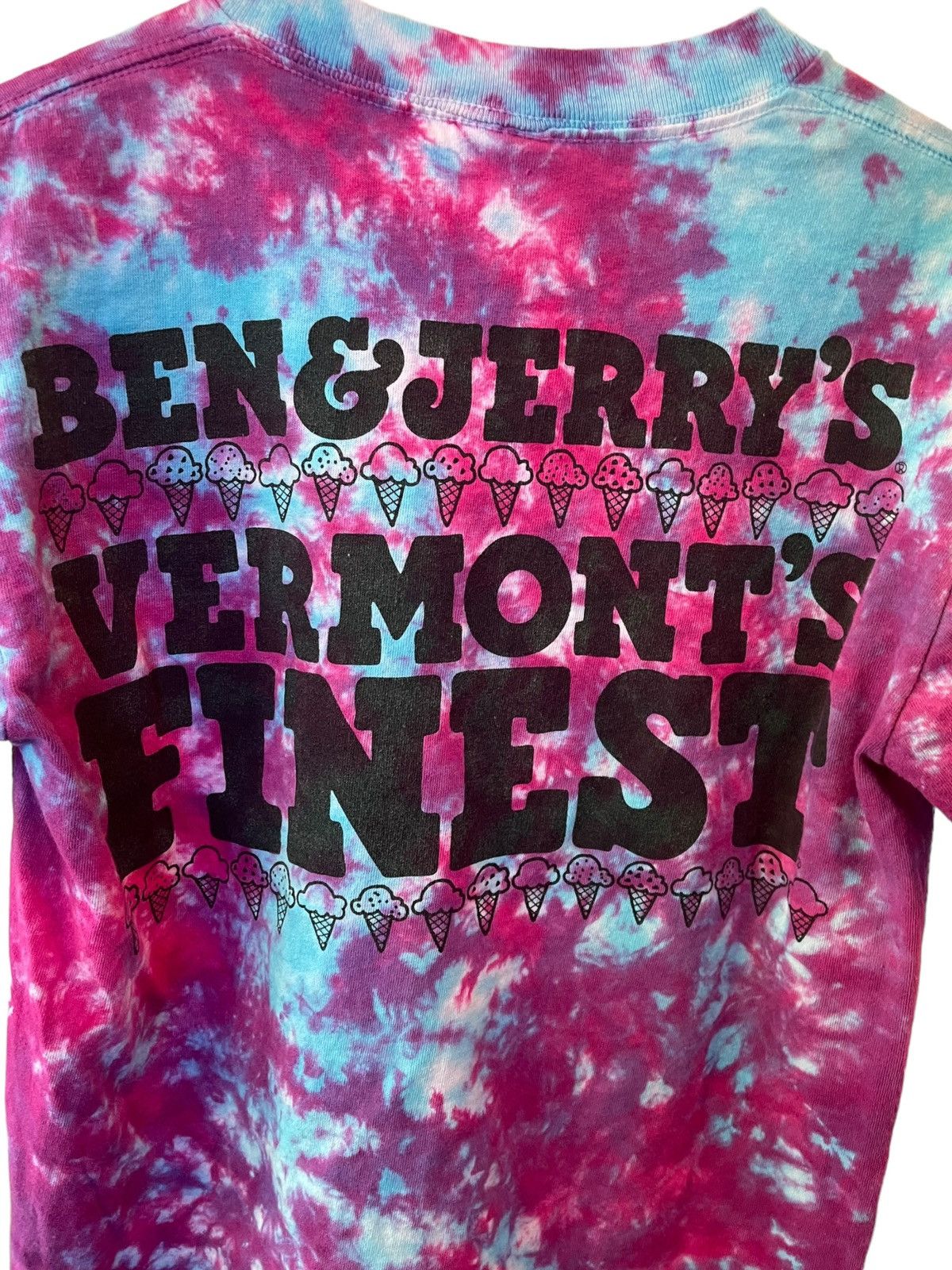 Delta Vintage 1999 Ben & Jerry’s “Cherry Garcia” T-Shirt Size US S / EU 44-46 / 1 - 4 Thumbnail