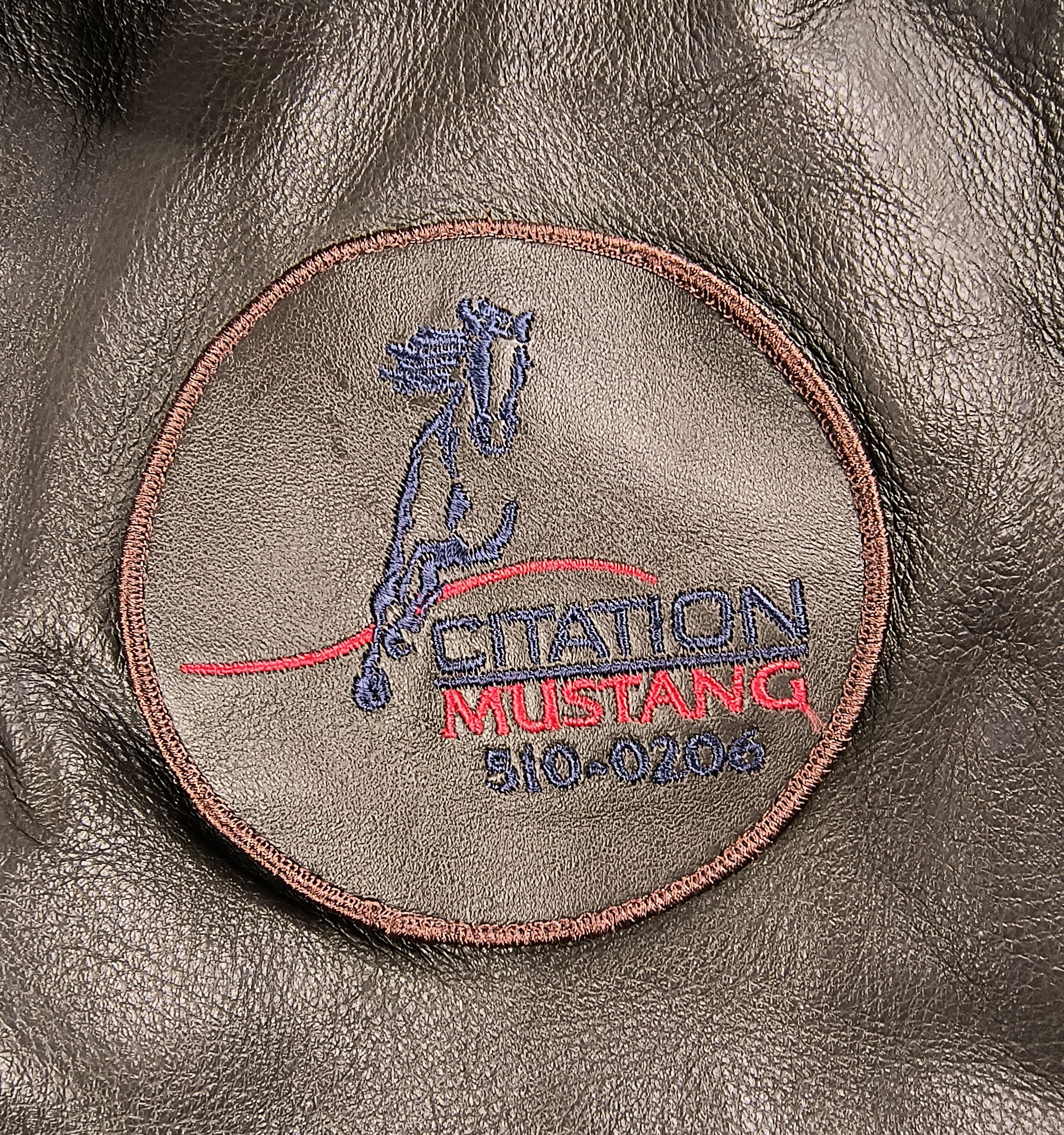 Vintage Vintage Citation Mustang model 510 pilot leather jacket Size US M / EU 48-50 / 2 - 4 Thumbnail