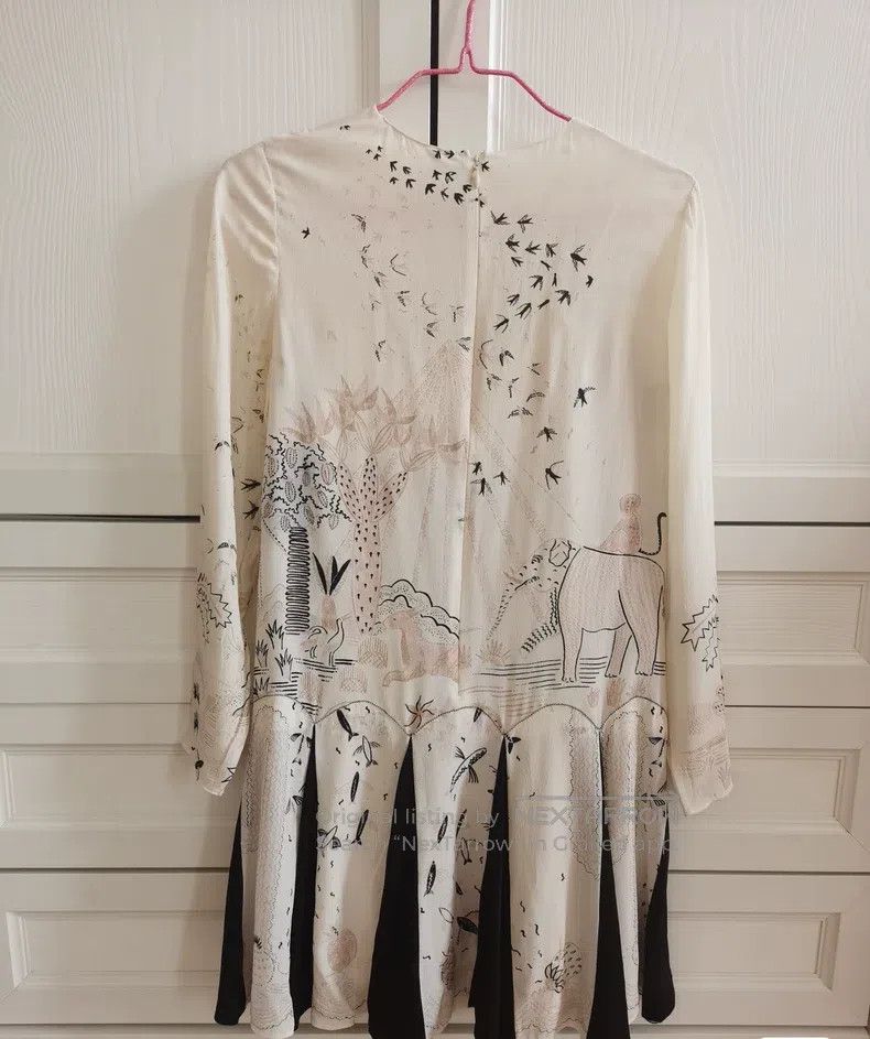 Valentino Valentino Silk dress Size M / US 6-8 / IT 42-44 - 2 Thumbnail