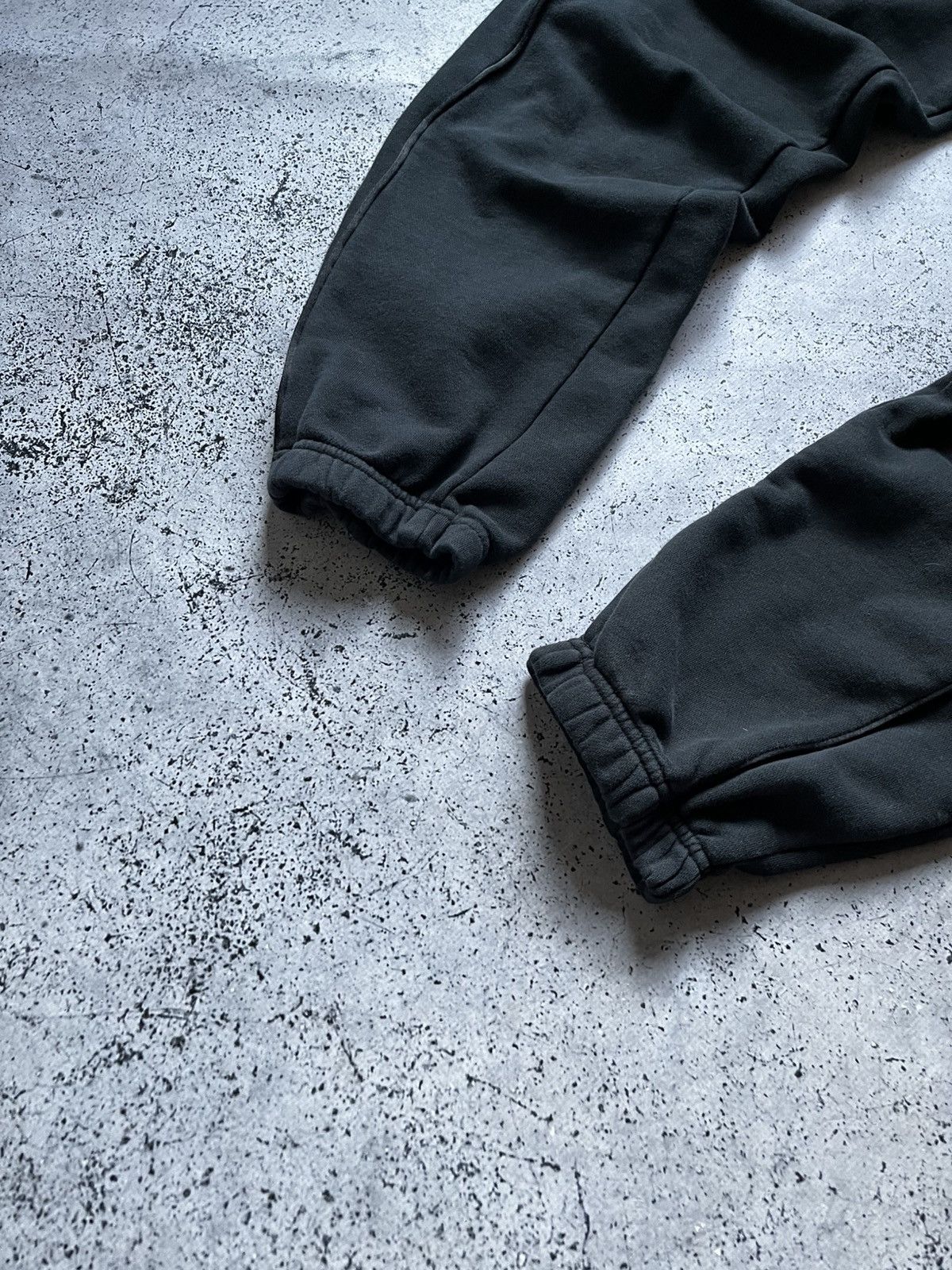 Nike × Vintage Vintage Nike Drill Sweatpants Mini Logo Black Joggers Y2K Size US 30 / EU 46 - 4 Thumbnail