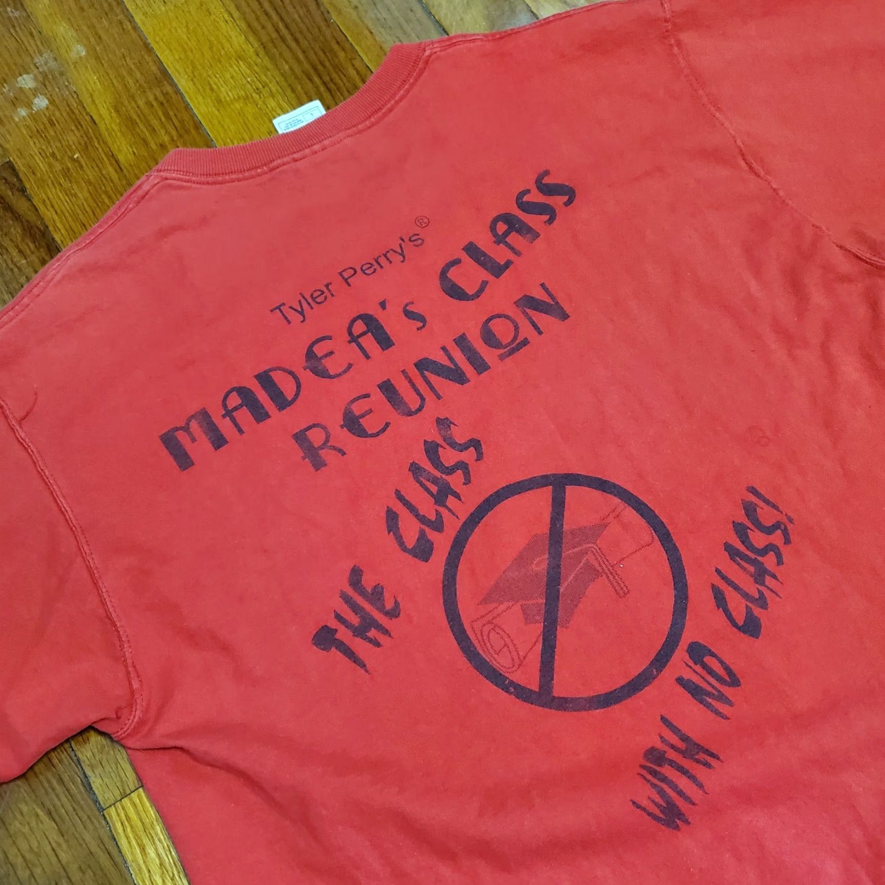 Vintage VINTAGE Reunion Tyler Perry's Madea's Class Reunion T-Shirt Mens L Red Movie Promo Size US L / EU 52-54 / 3 - 8 Thumbnail