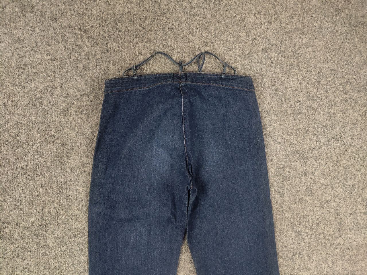 Miss Sixty Vintage Y2K Miss Sixty Low Bootcut drawstring Denim Jeans Size 28" / US 6 / IT 42 - 10 Thumbnail