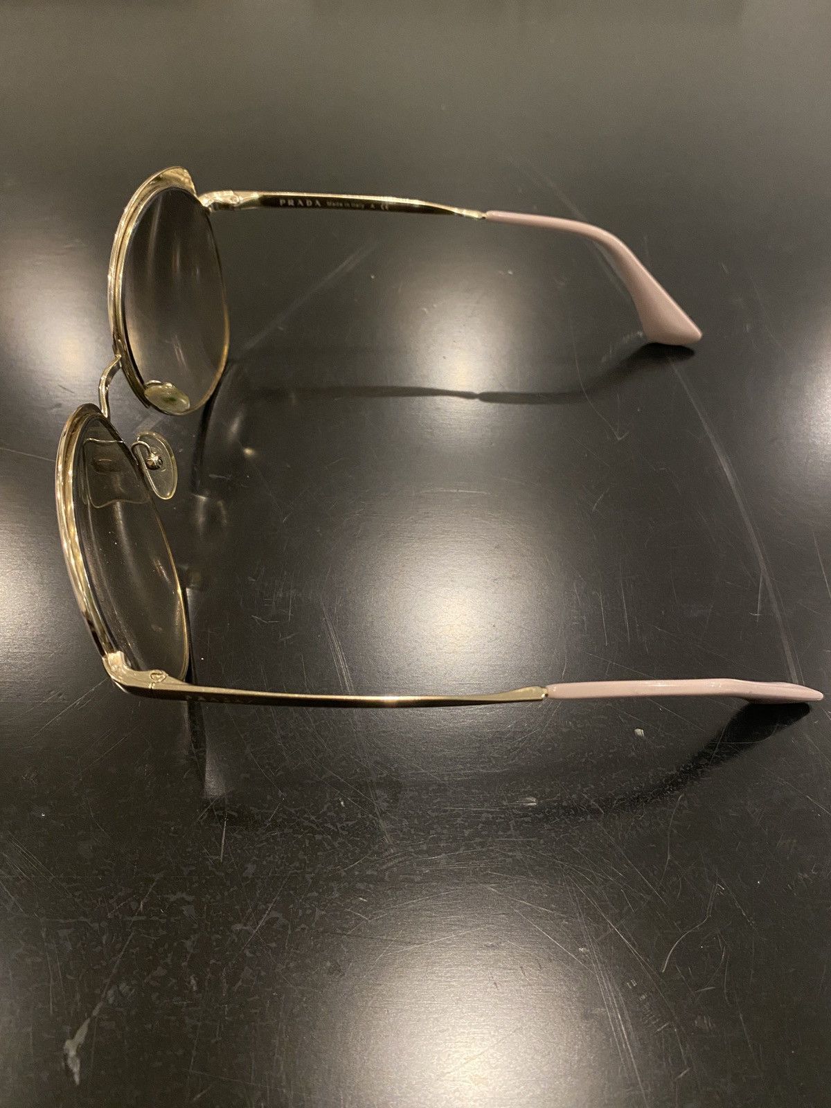 Prada Prada Oval Sunglasses SPR54S Size ONE SIZE - 5 Thumbnail