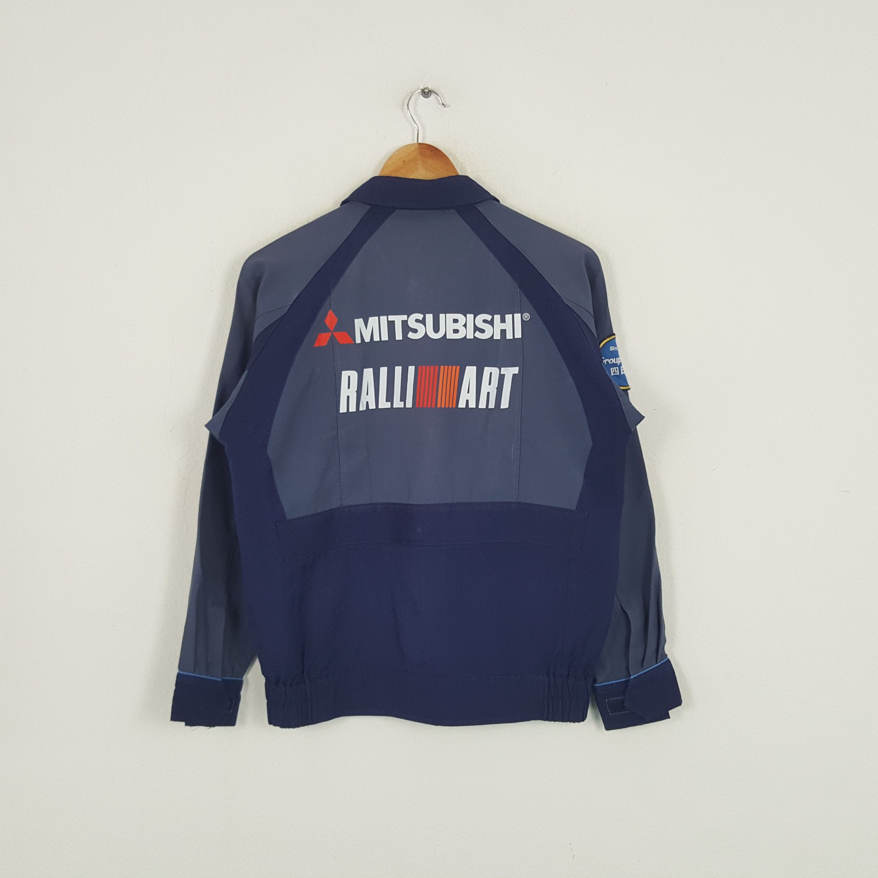 Japanese Brand × Vintage Vintage Mitsubishi RalliArt Racing Japanese Custom Jacket Size US M / EU 48-50 / 2 - 1 Thumbnail