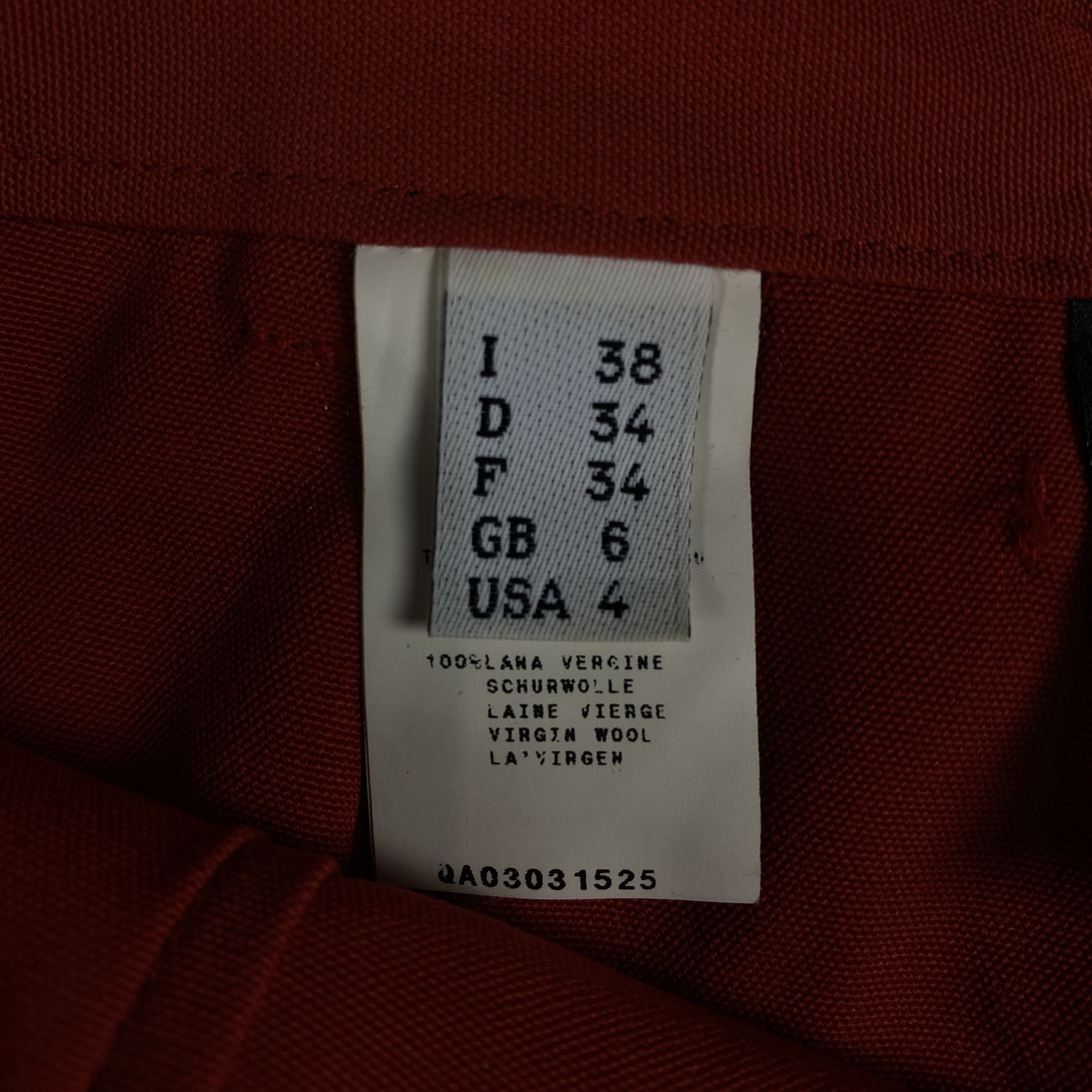Jean Paul Gaultier Womens Pants Jean Paul Gaultier Femme Vintage Size UK 6 US 4 Size 26" / US 2 / IT 38 - 8 Thumbnail