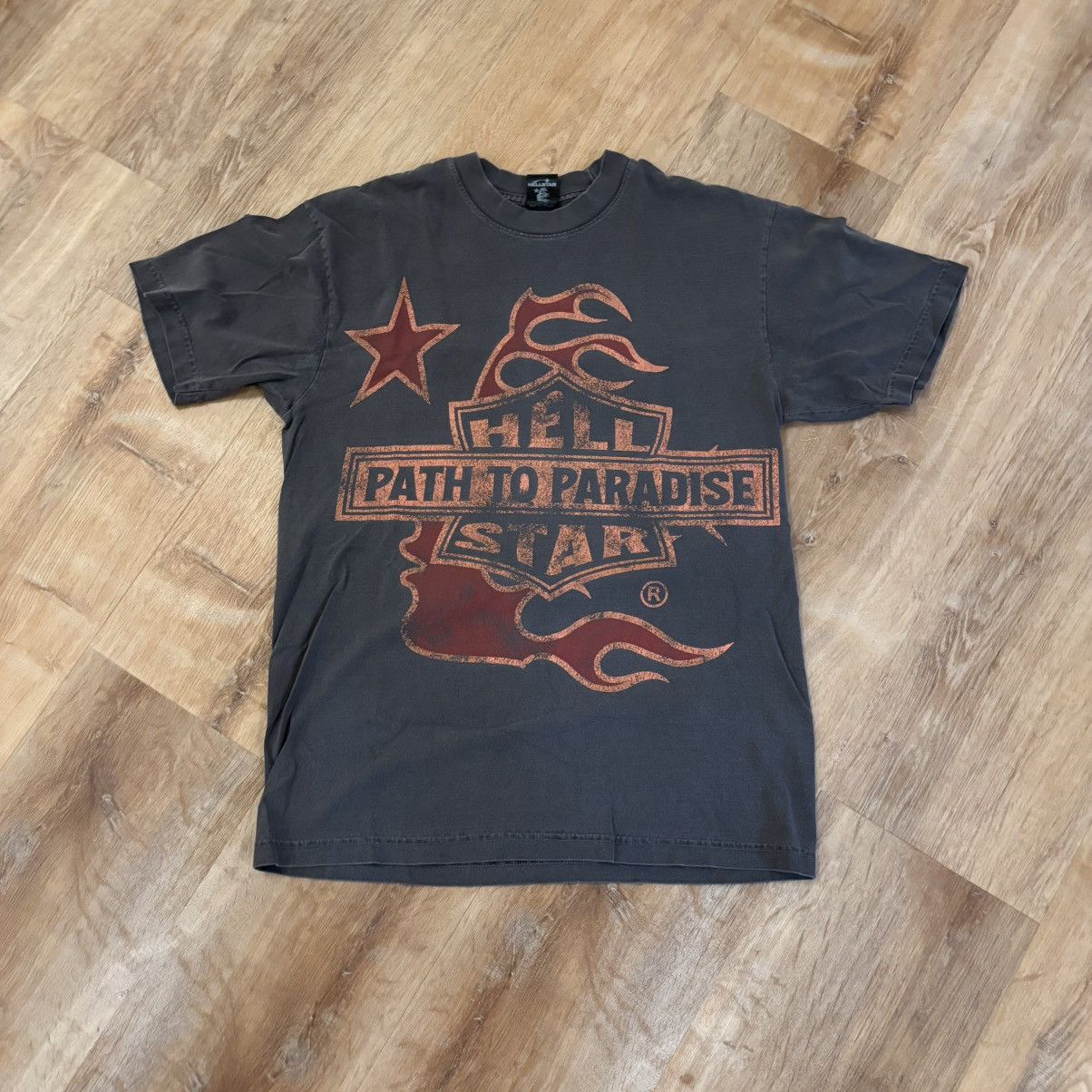 HELLSTAR Hellstar Vintage Biker Tee Shirt Size Medium Size US M / EU 48-50 / 2 - 1 Thumbnail